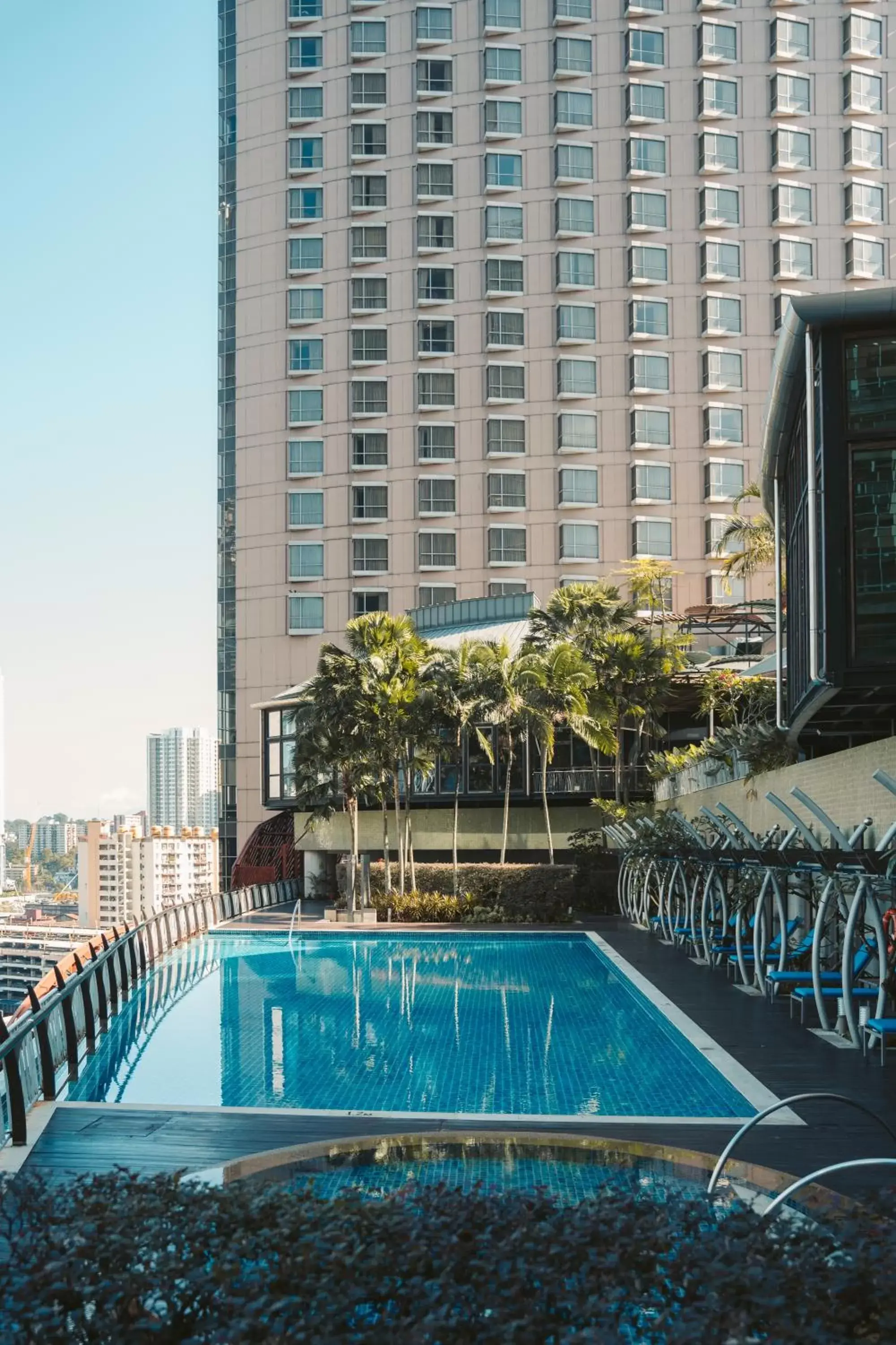 Pool view in The Gardens – A St Giles Signature Hotel & Residences, Kuala Lumpur