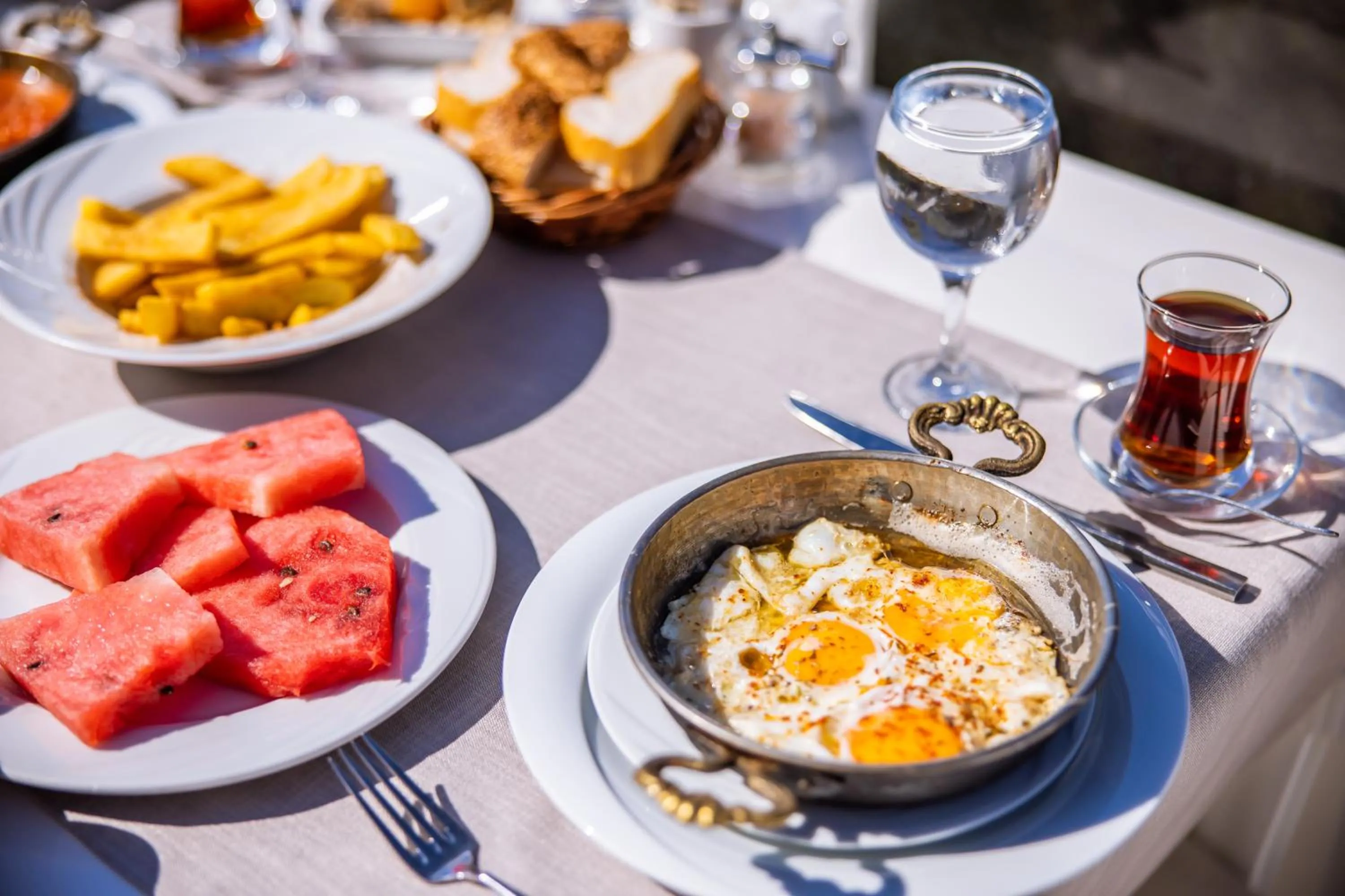 Breakfast in La Kumsal Hotel