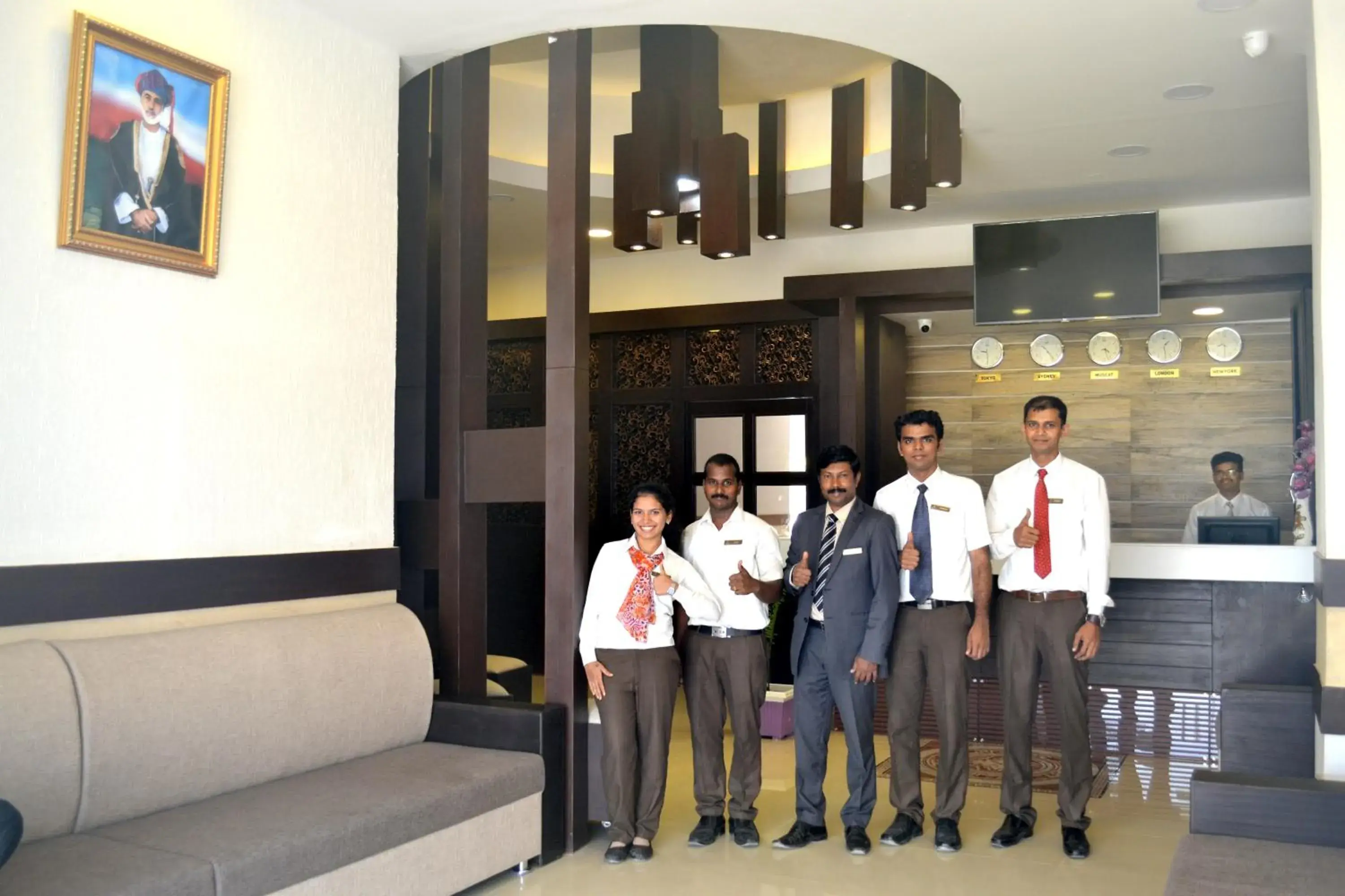 Staff in Gateway Salalah Apartments