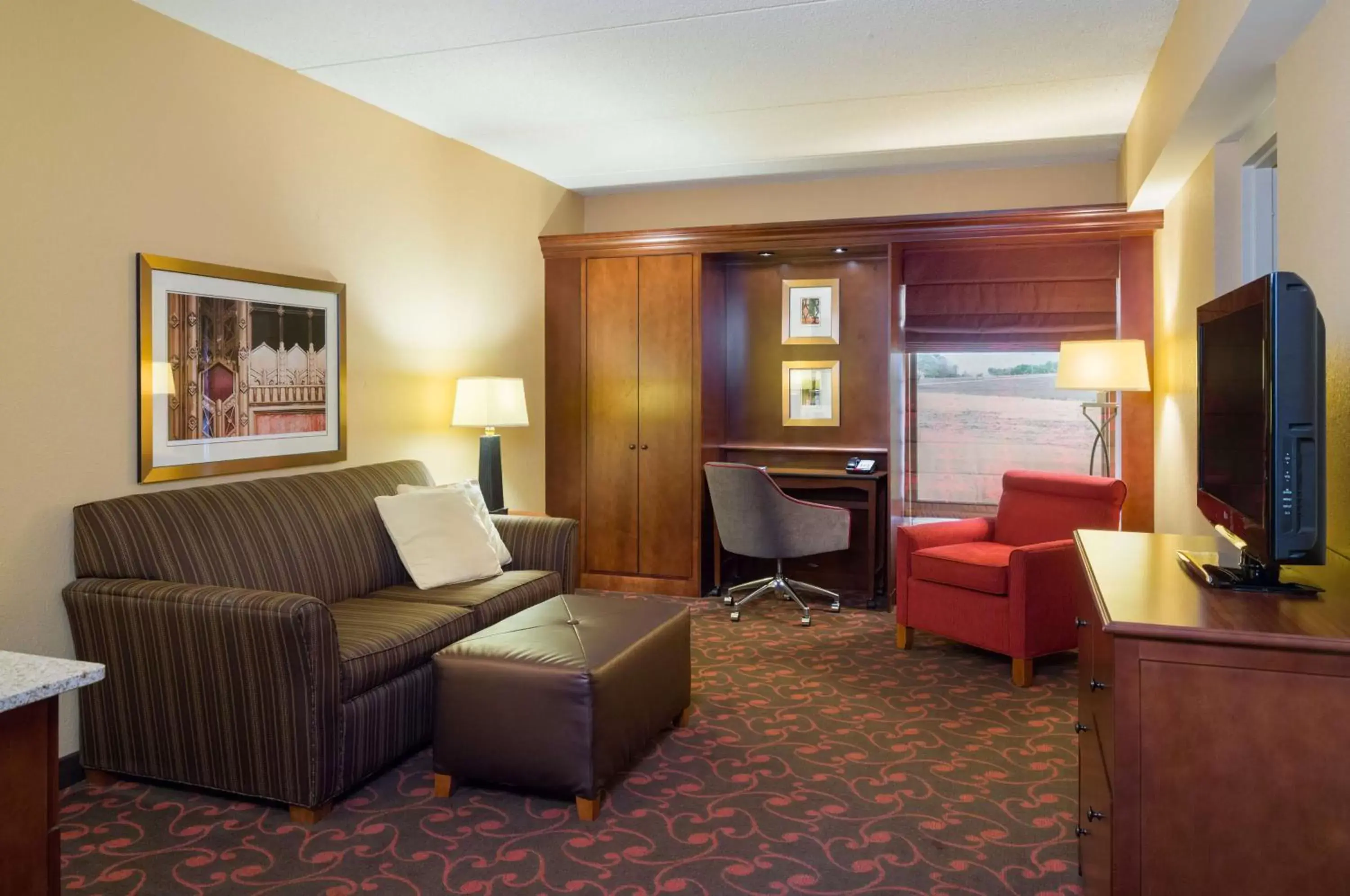 Living room, Seating Area in Hampton Inn Carlisle