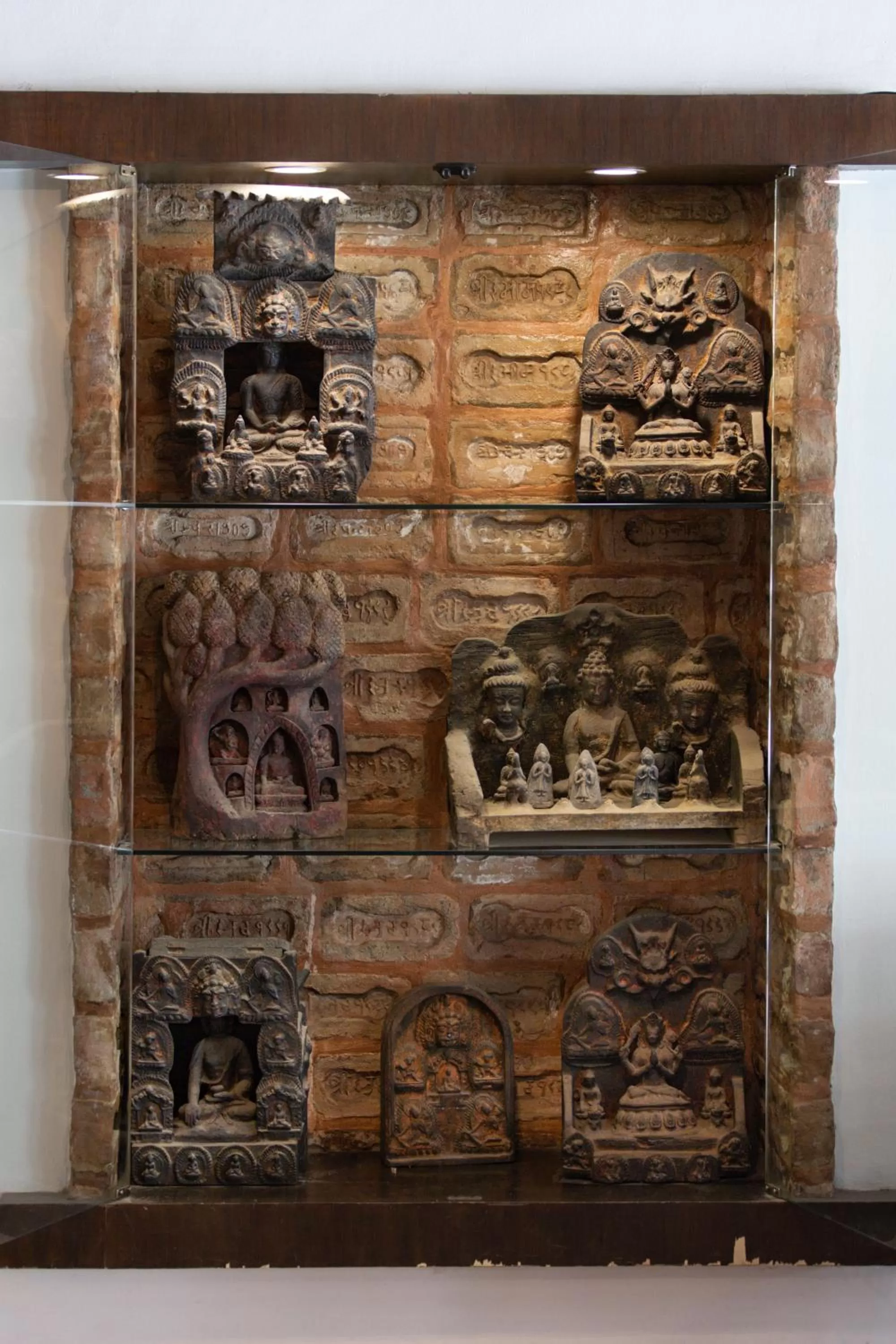 Decorative detail in Hotel Manaslu