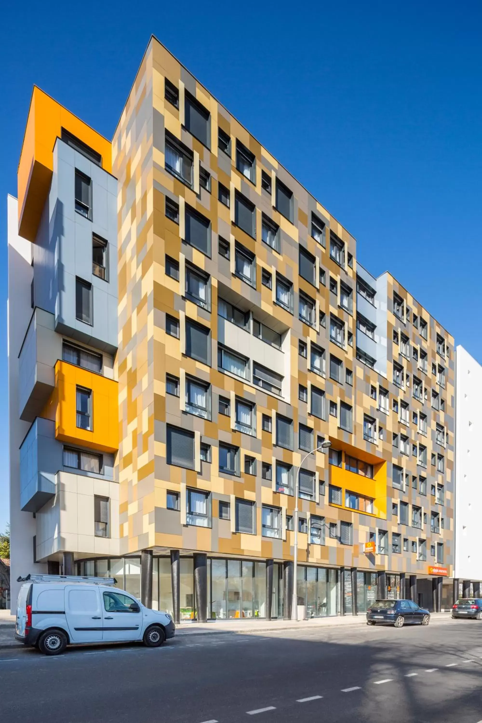 Property Building in Aparthotel Adagio access Montpellier Centre