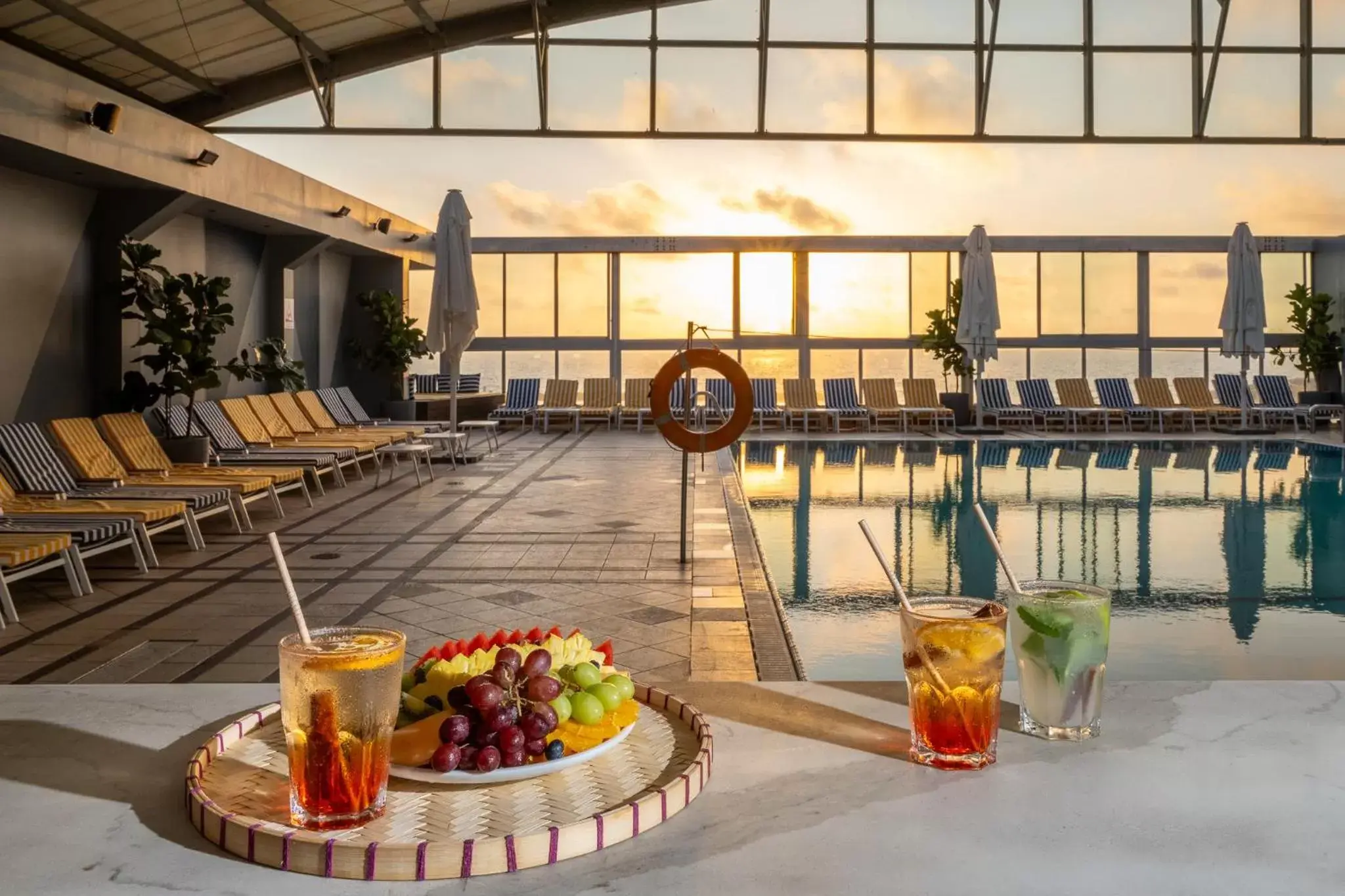 Swimming Pool in Crowne Plaza Tel Aviv Beach, an IHG Hotel