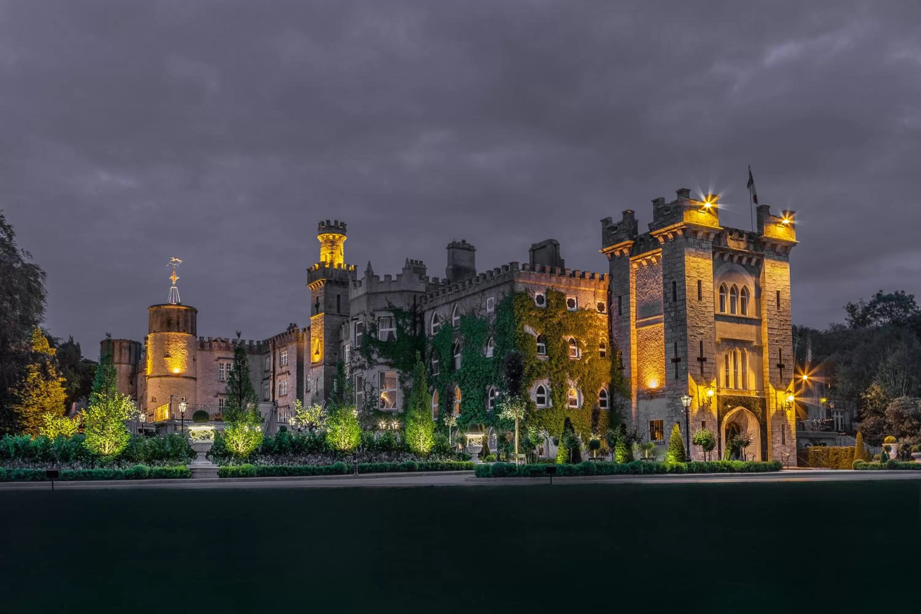 Property building in Cabra Castle Hotel