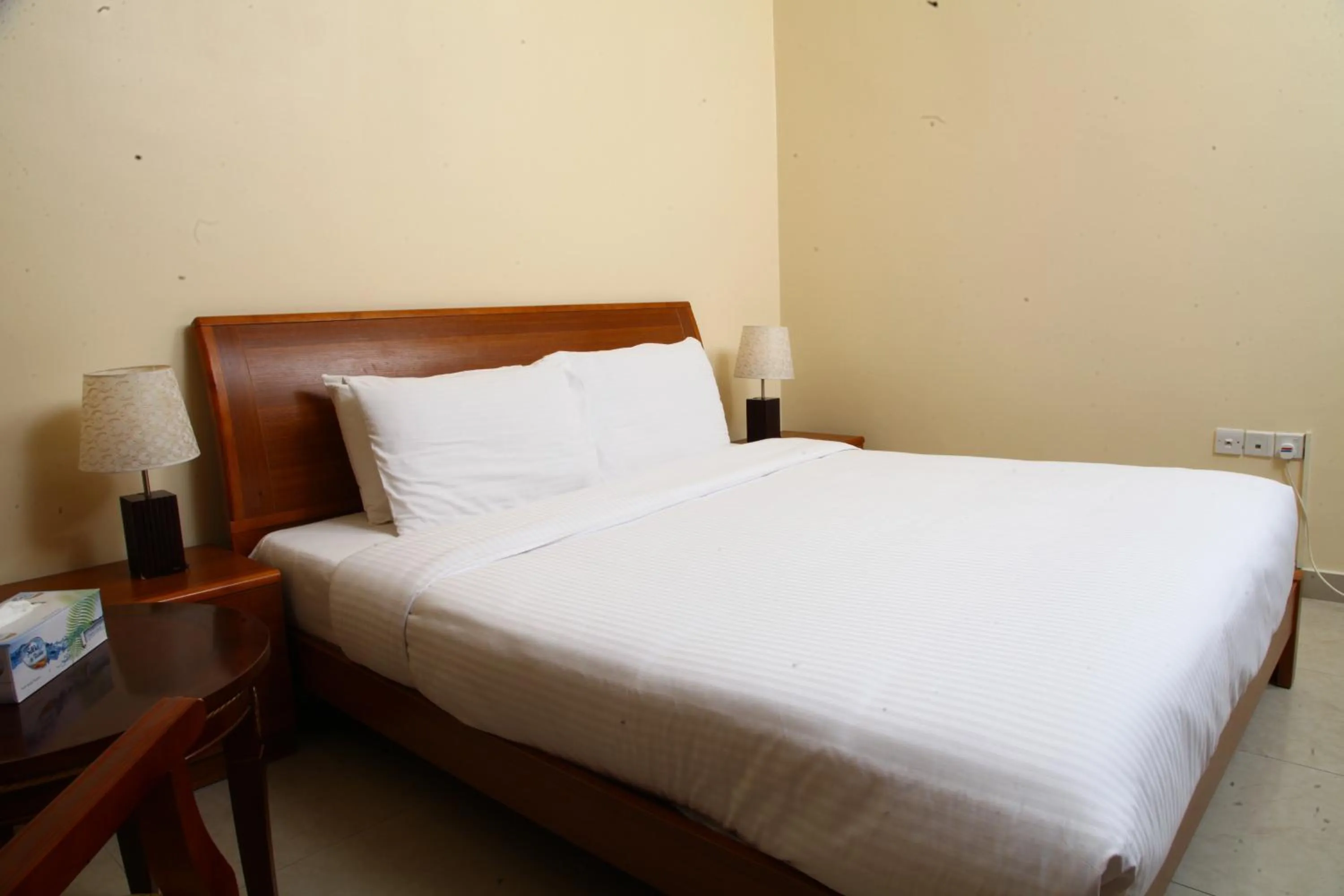 Bed in Dream Palace Hotel