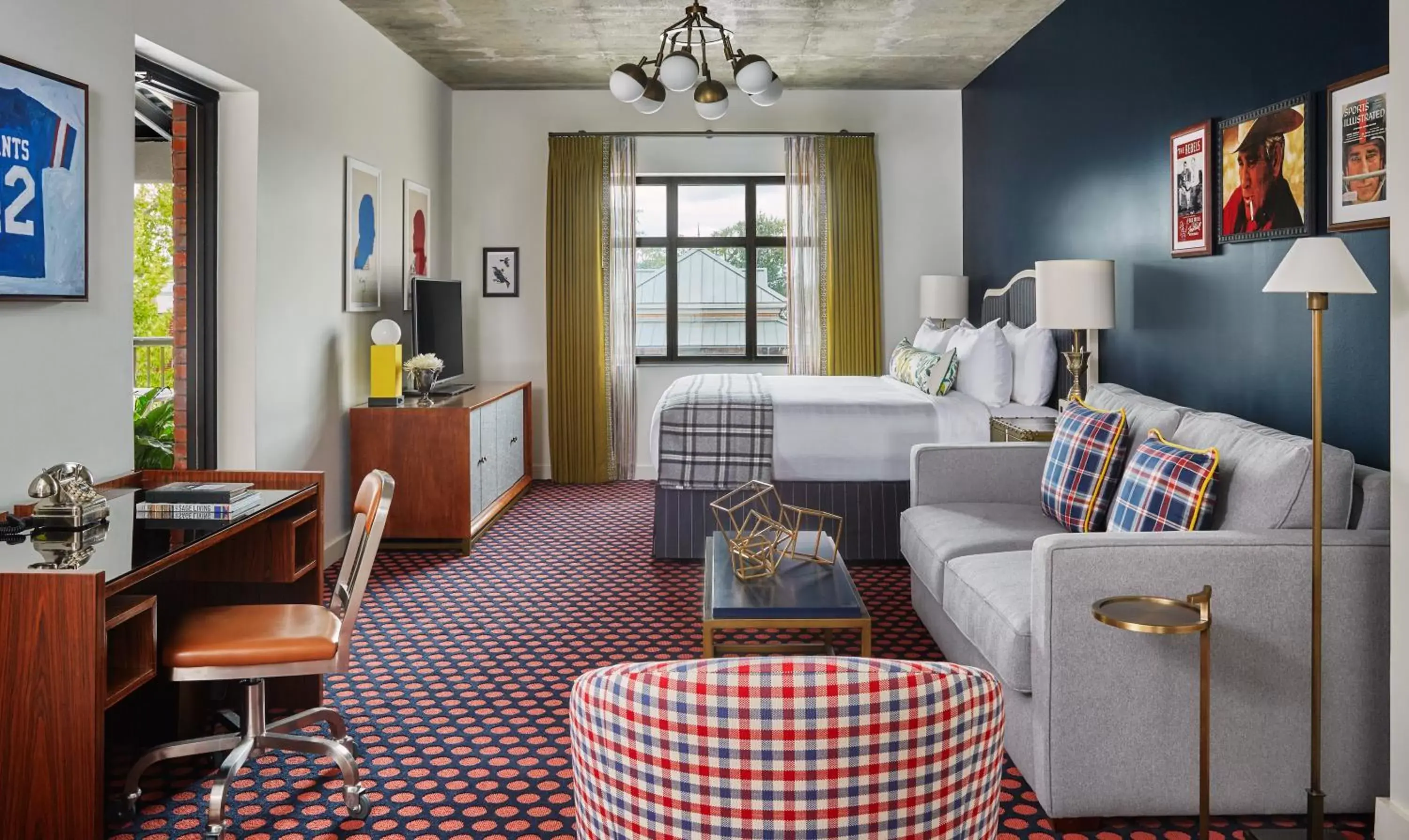 Seating area, Bed in Graduate by Hilton Oxford Seating area, Bed in Graduate by Hilton Oxford