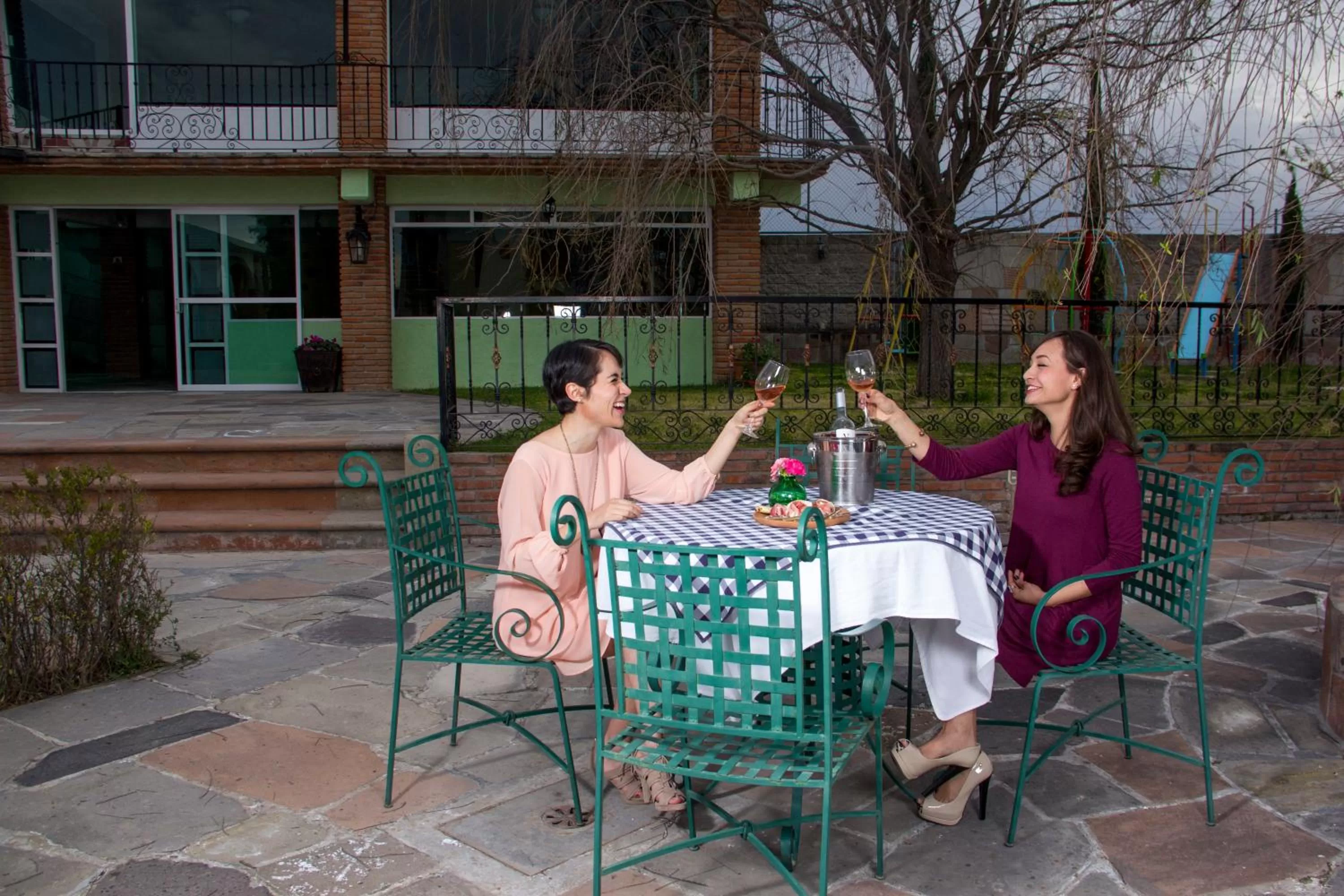 Garden in Hotel Santa Barbara
