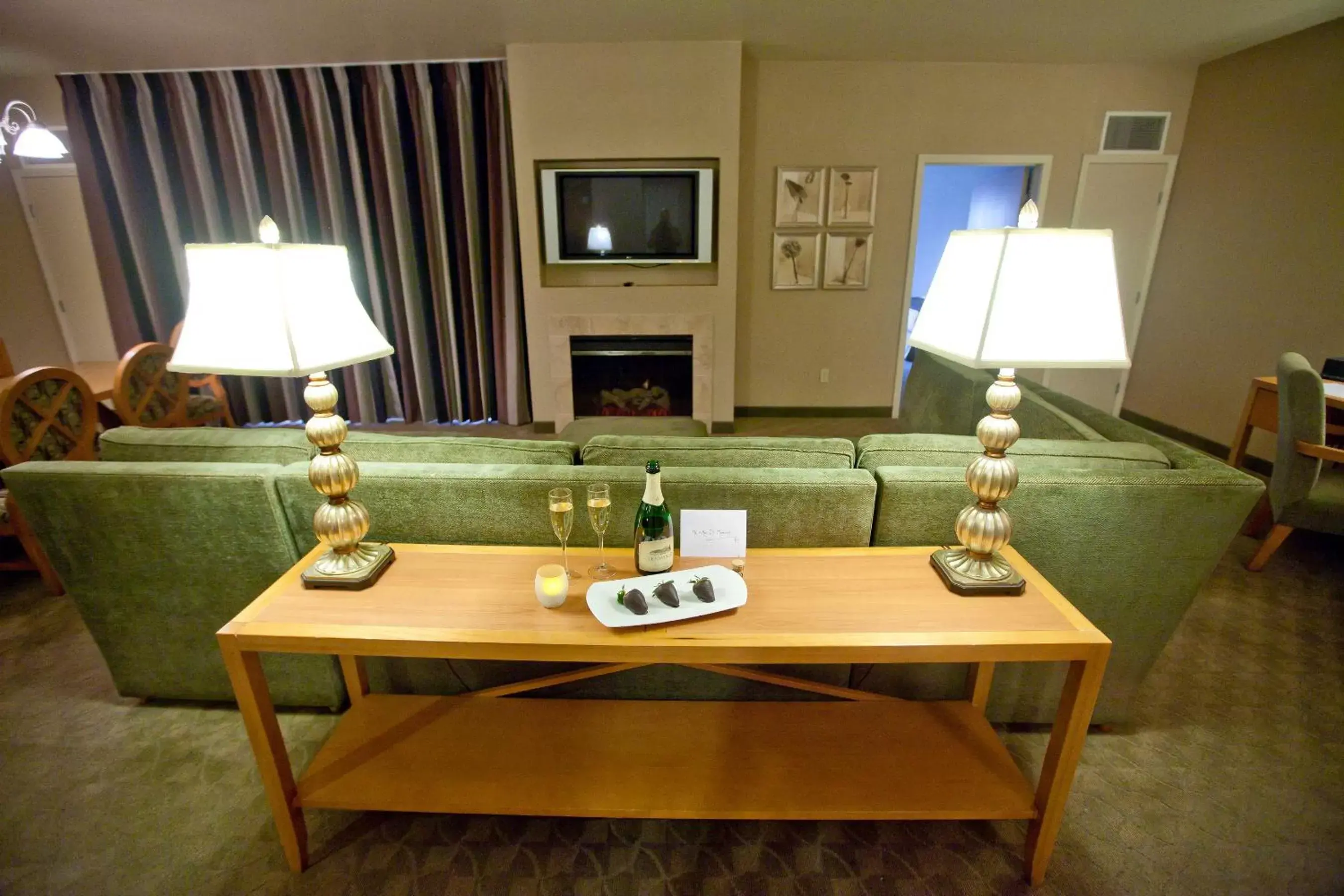 Living room in The Platinum Hotel