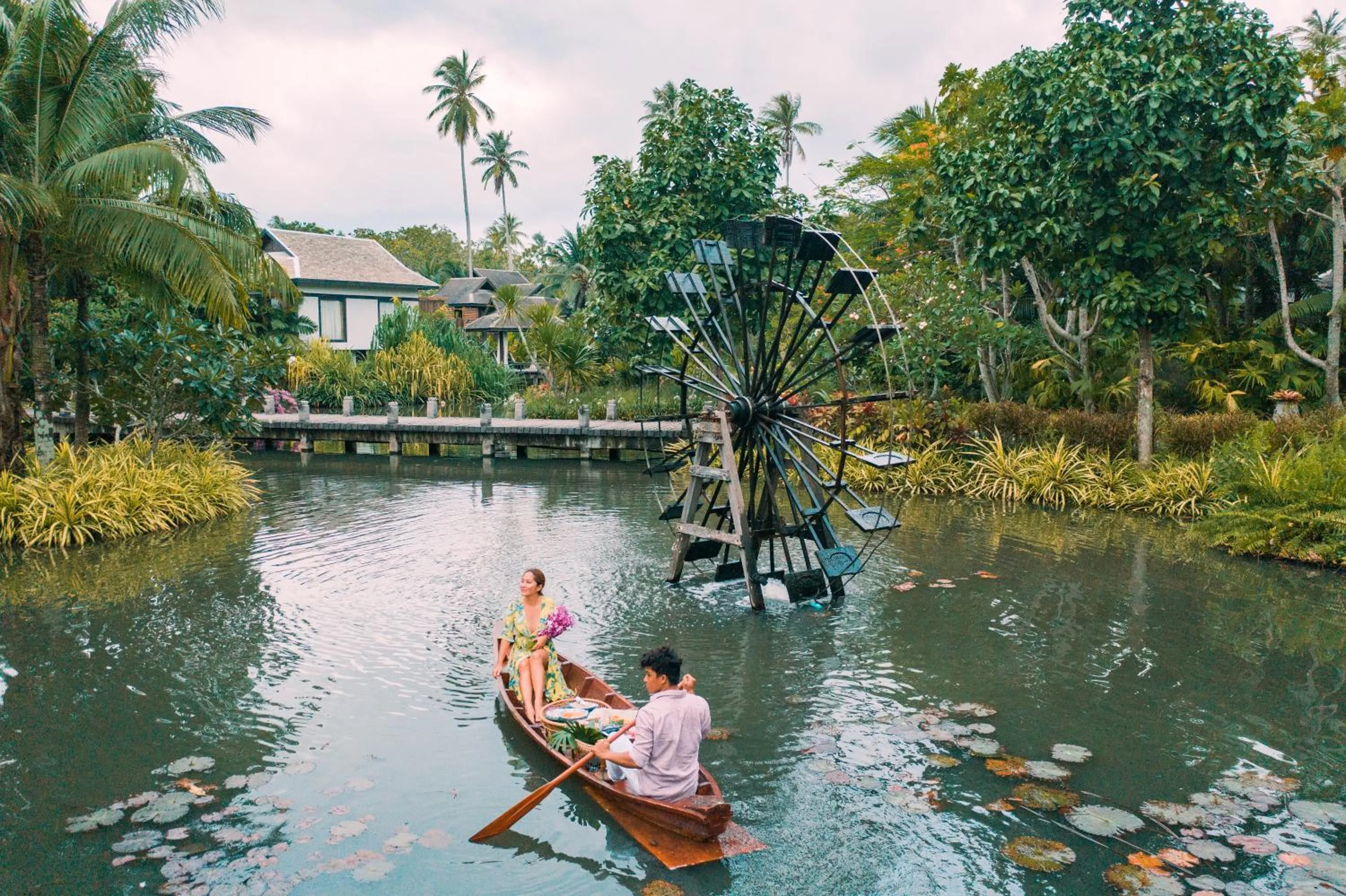 Natural landscape in Anantara Mai Khao Phuket Villas