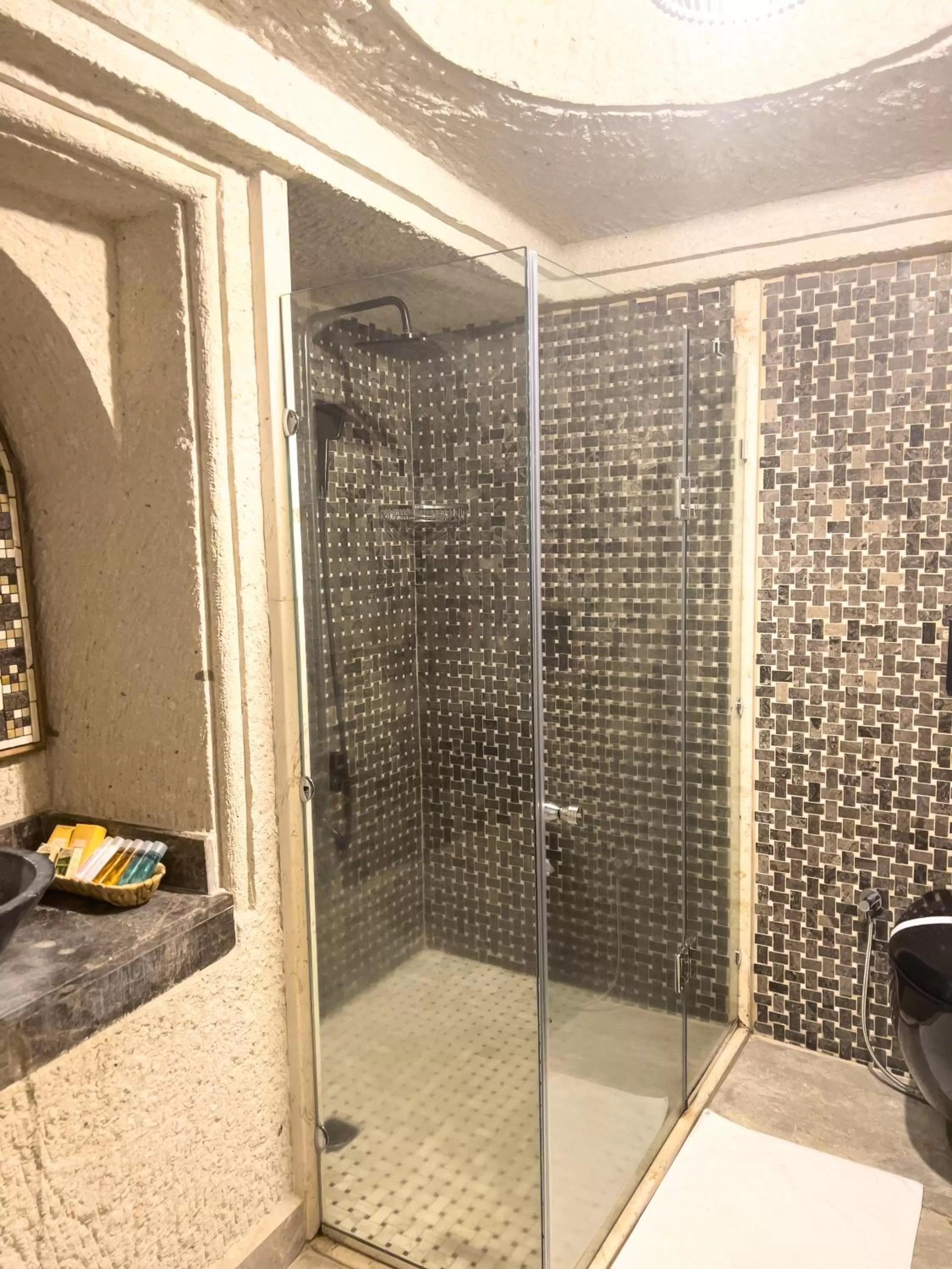 Bathroom in Local Cave House