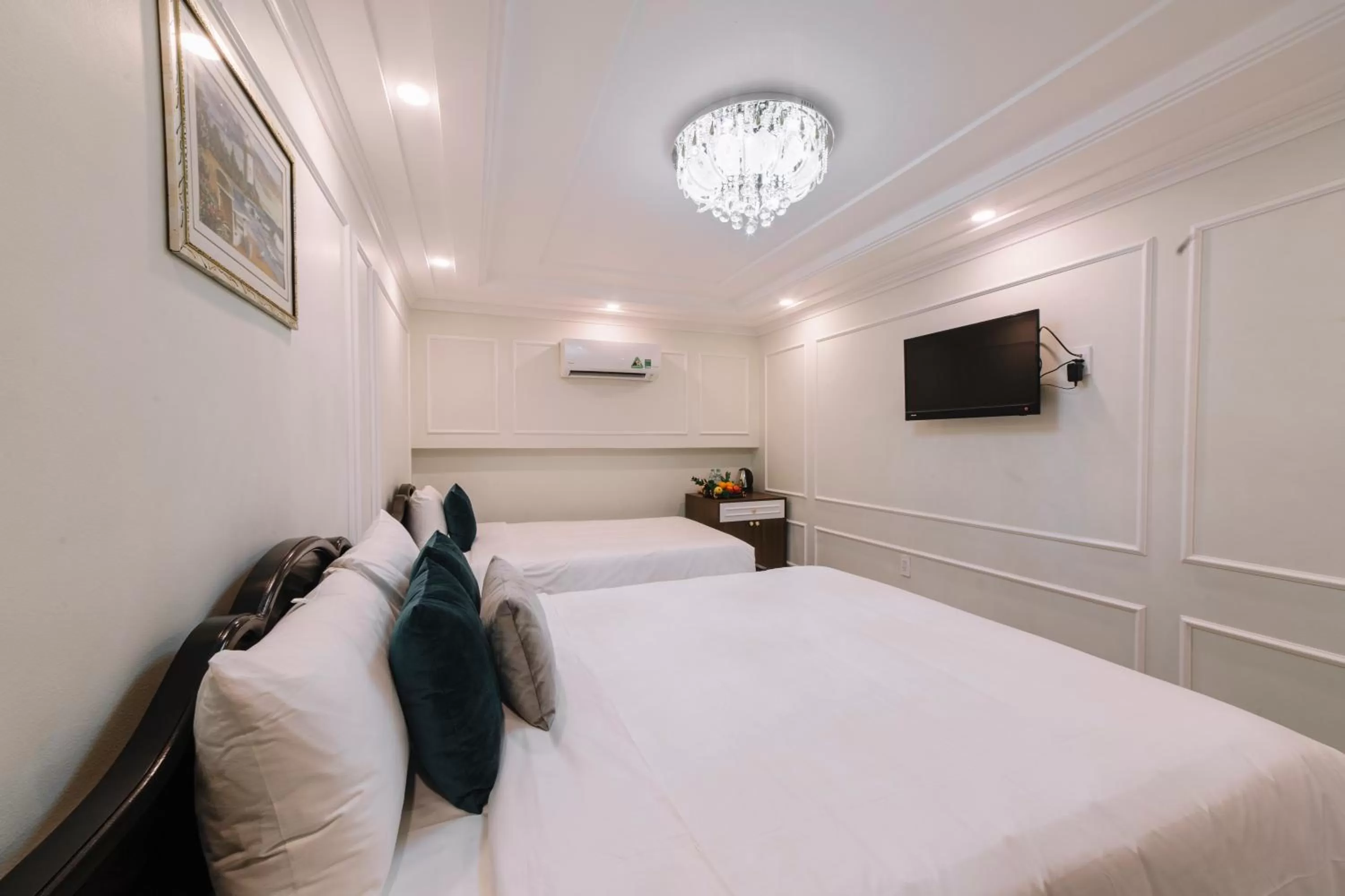 Bed in Saigon Hanoi Central Hotel