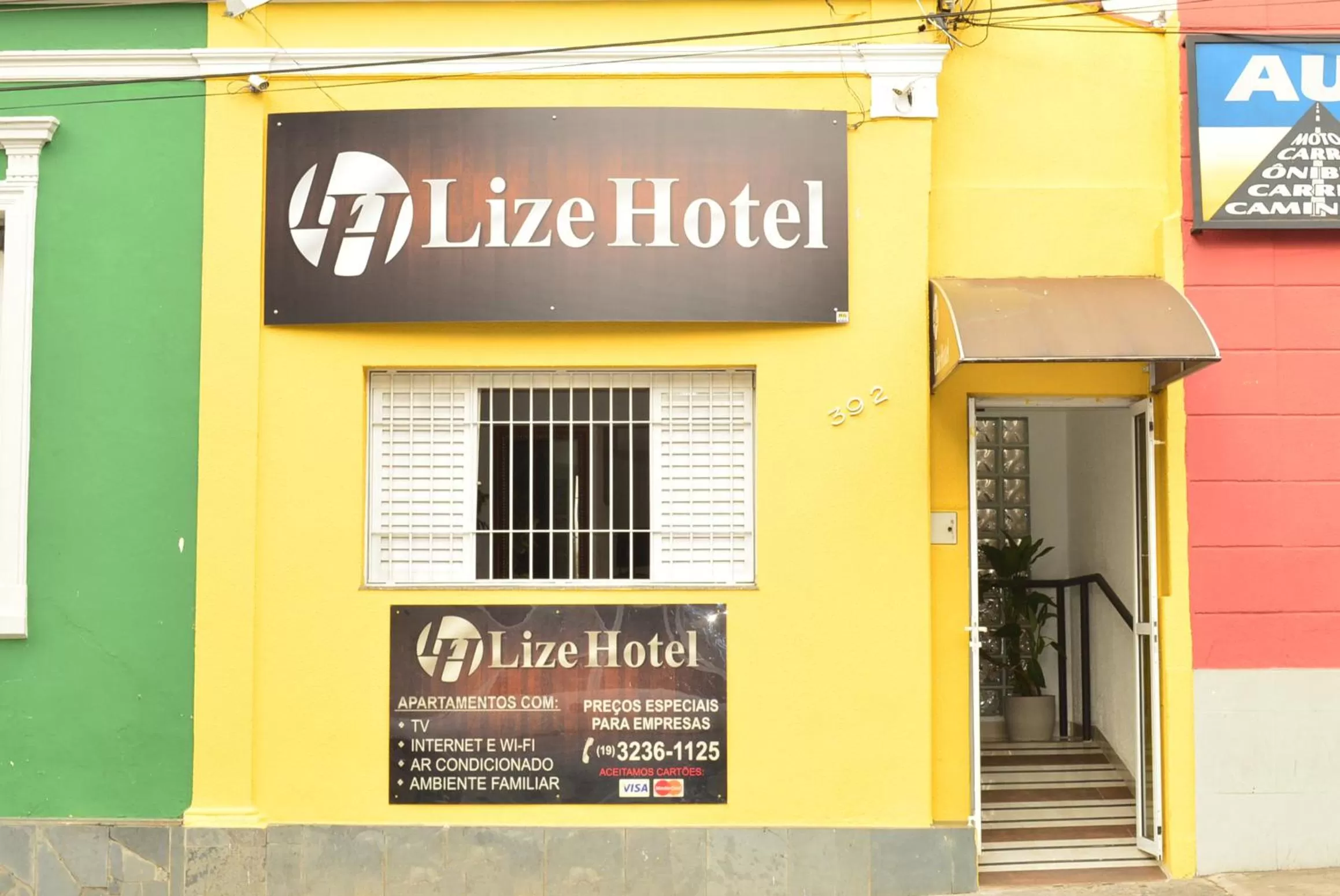 Facade/entrance in Lize Hotel Rodoviária