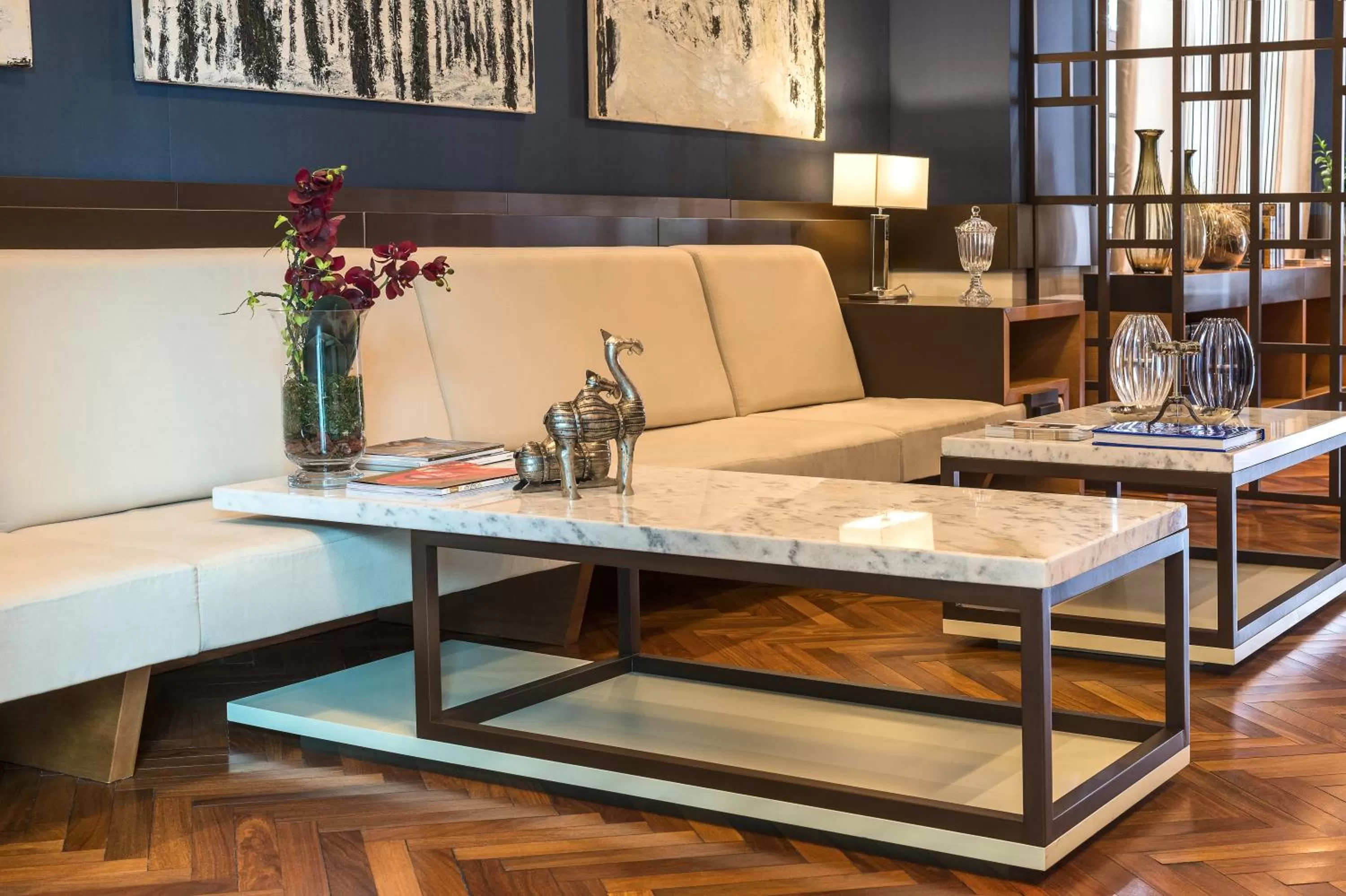 Seating area in Hotel Laghetto Moinhos