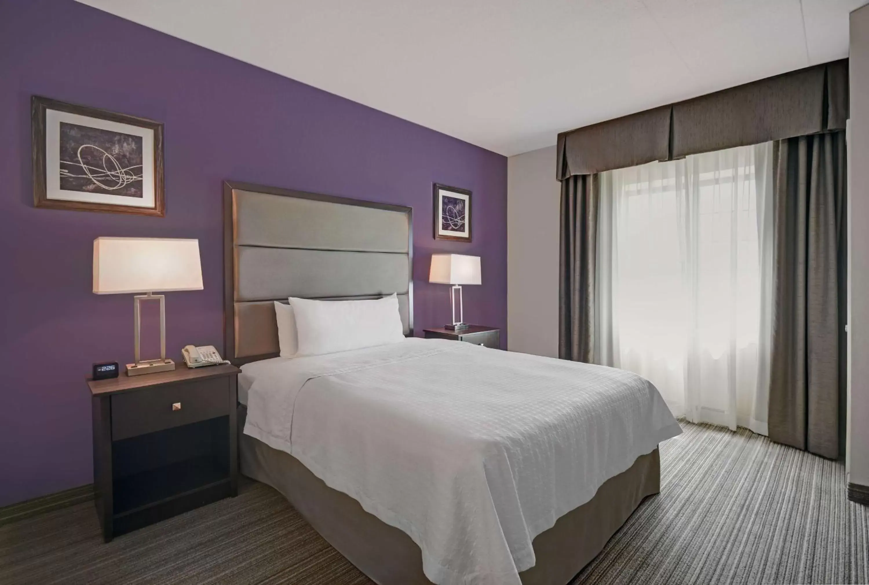 Bed in Homewood Suites by Hilton Eatontown