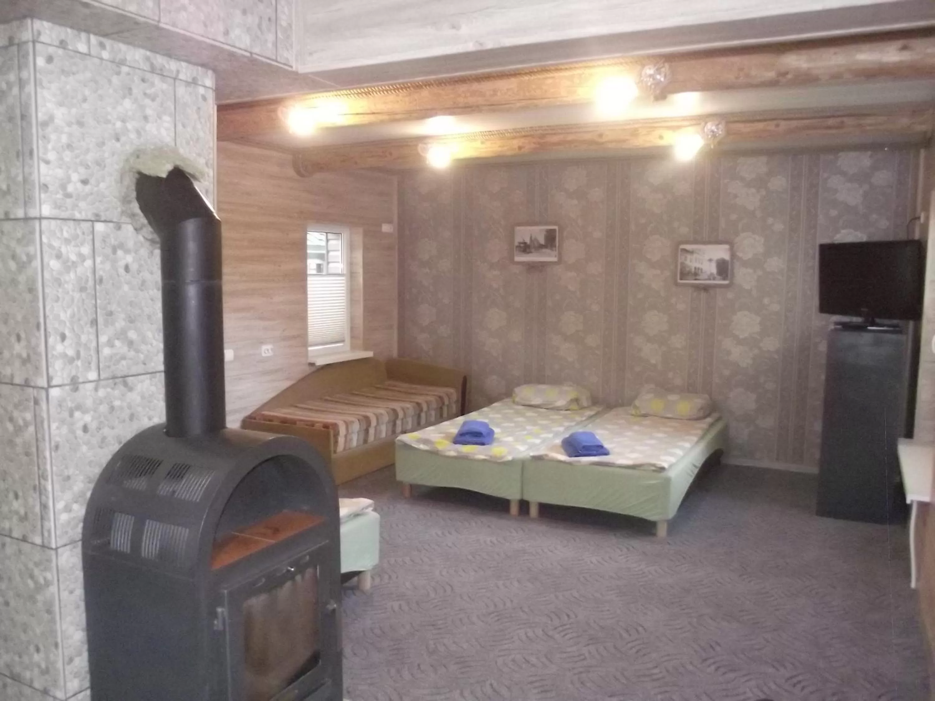 Photo of the whole room, Bed in Nakvynė Rokiškyje