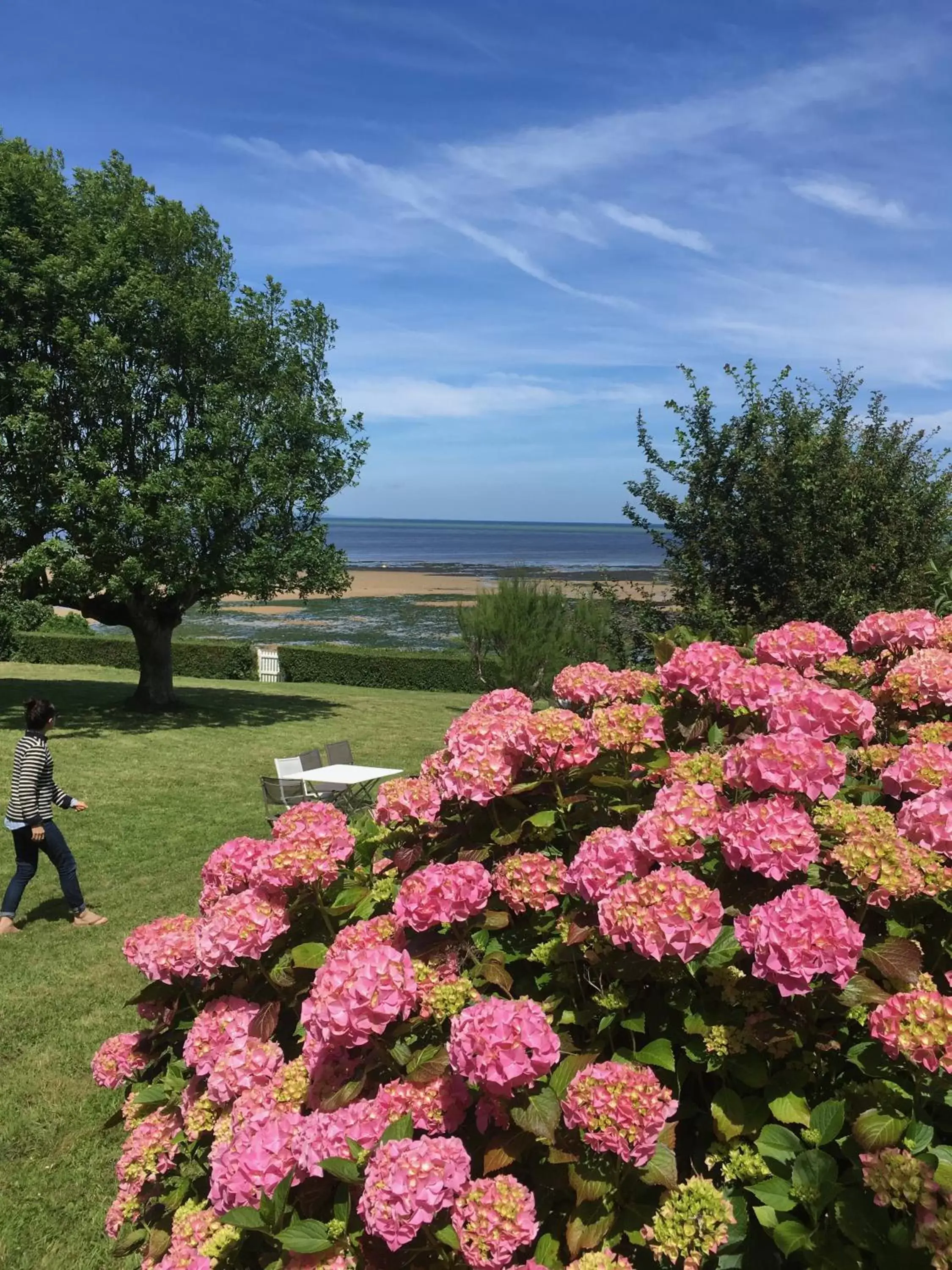 Garden in Chambres d'hôtes Les 4 Vents Pointe du Hoc - Landing Beaches