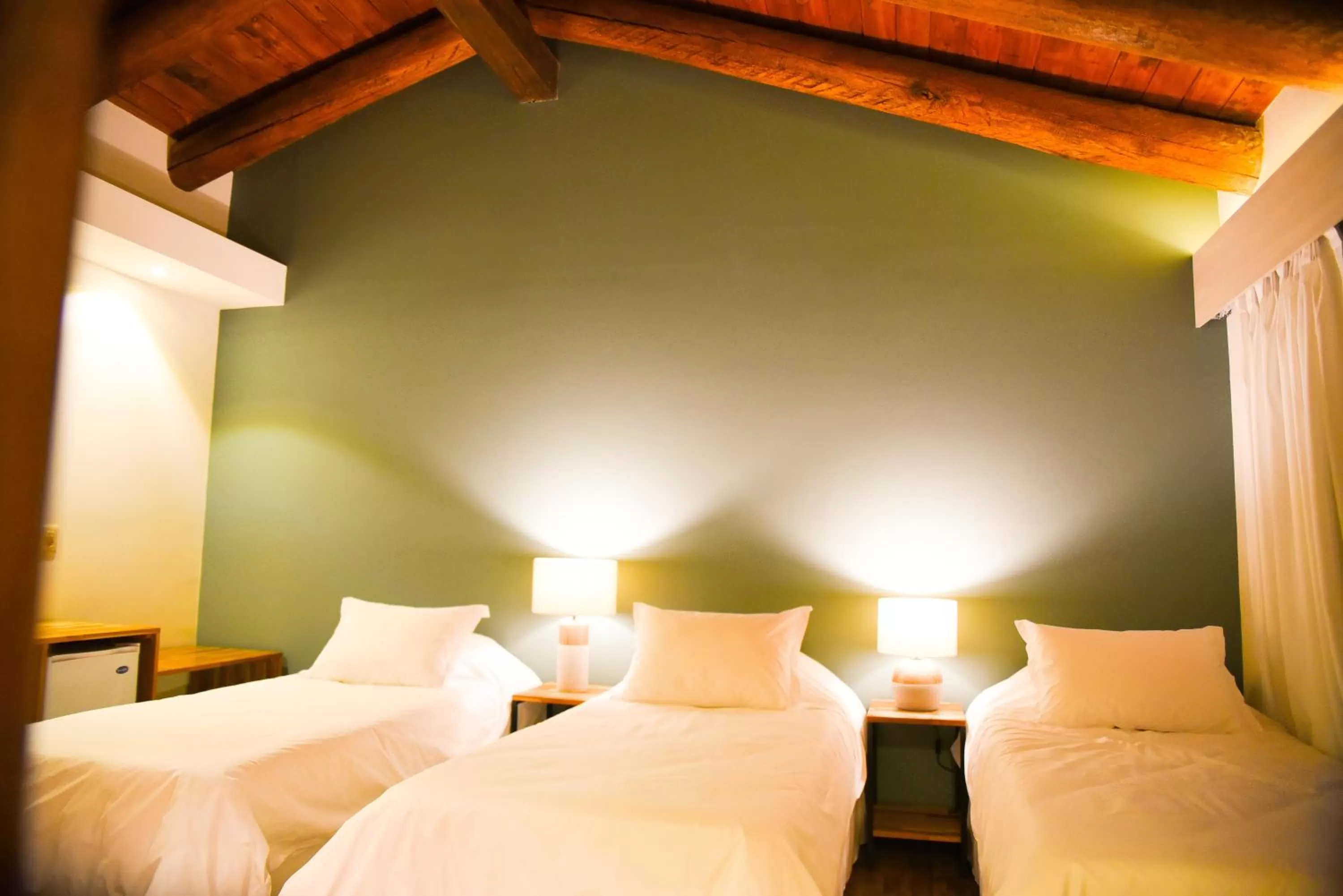 Bedroom, Bed in Hostería La Bordona