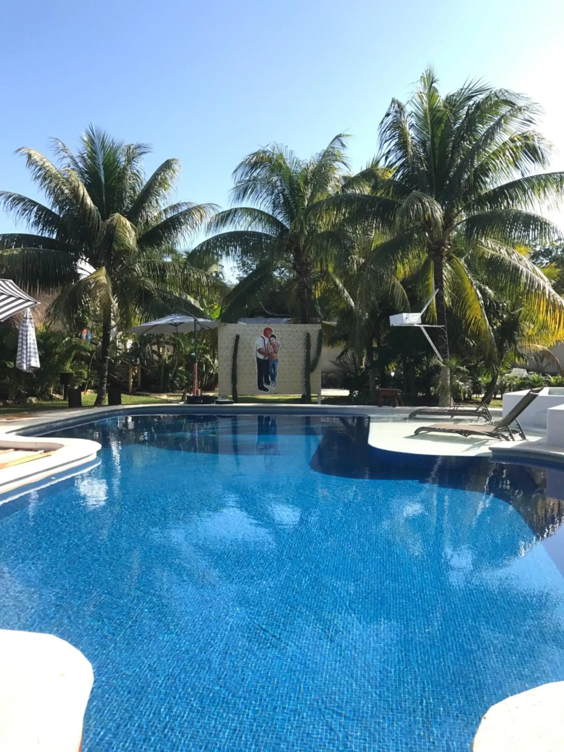 Decorative detail, Swimming Pool in WishTulum