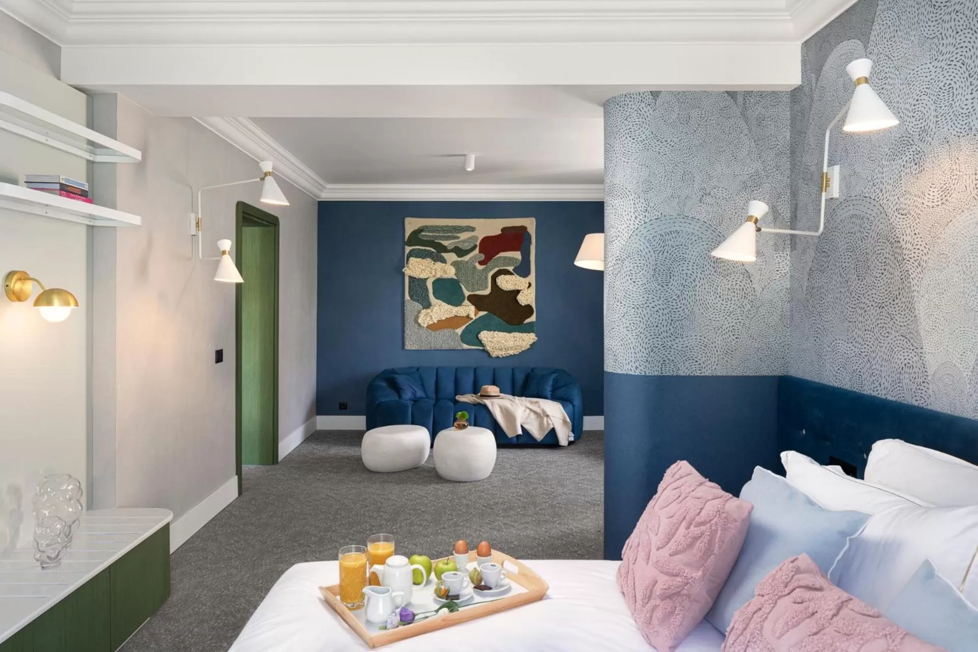 Bed in Oborishte 63,The Art Boutique Hotel by Sandglass