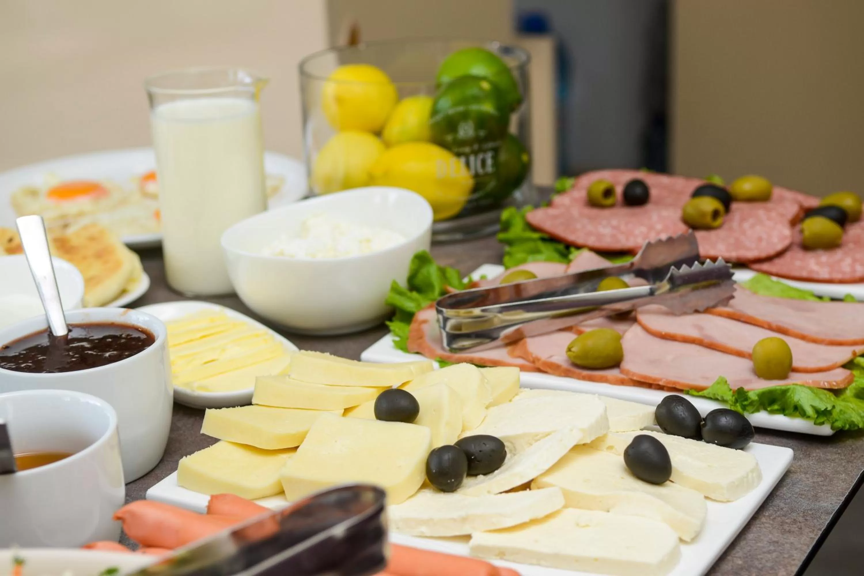 Food and drinks in Hotel Avlabari Terrace