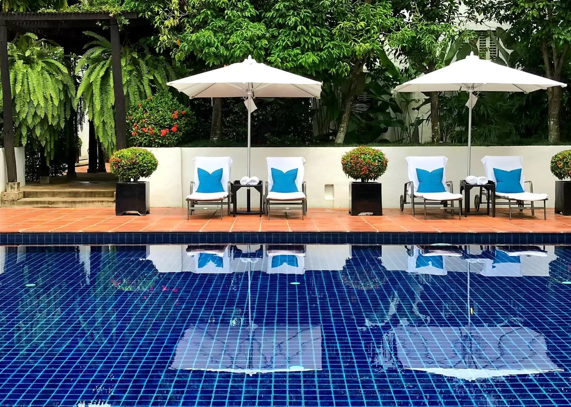 Pool view, Swimming Pool in Rachamankha Hotel