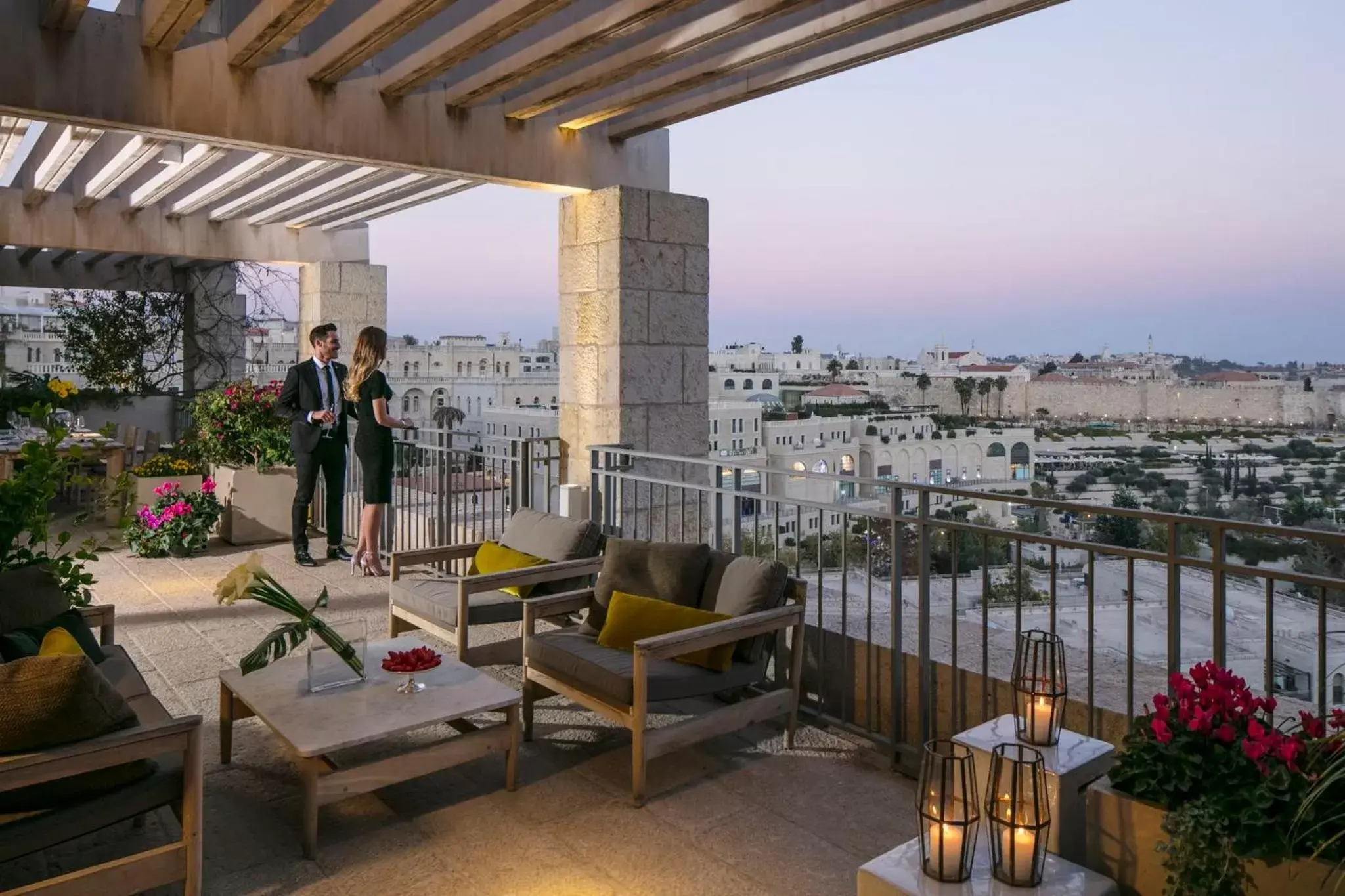 Balcony/Terrace in The David Citadel Jerusalem