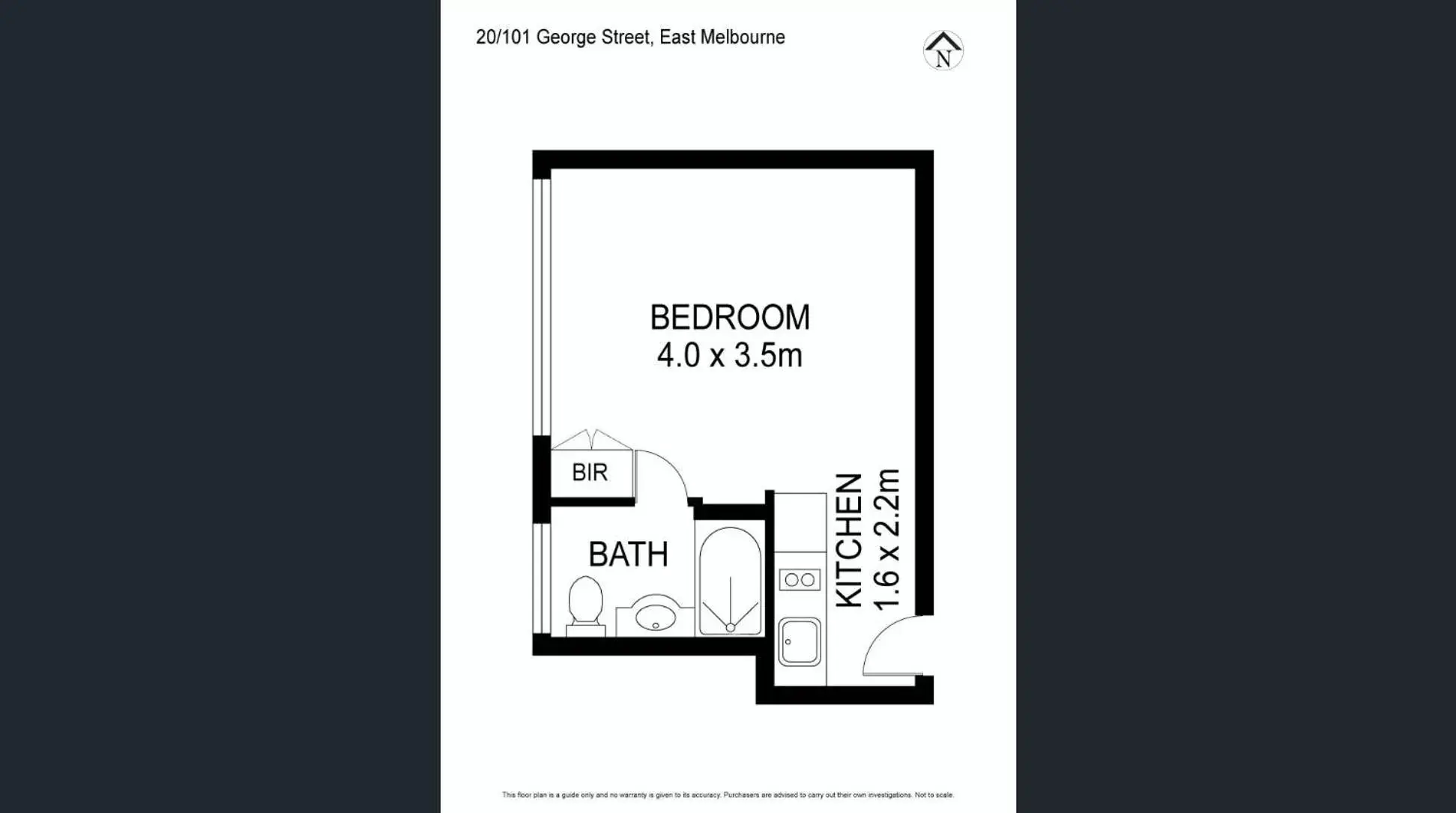 Floor Plan in Knightsbridge Apartments