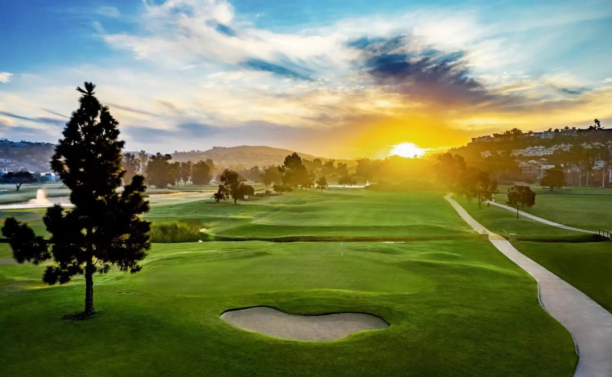 Golfcourse, Golf in Omni La Costa Resort & Spa Carlsbad