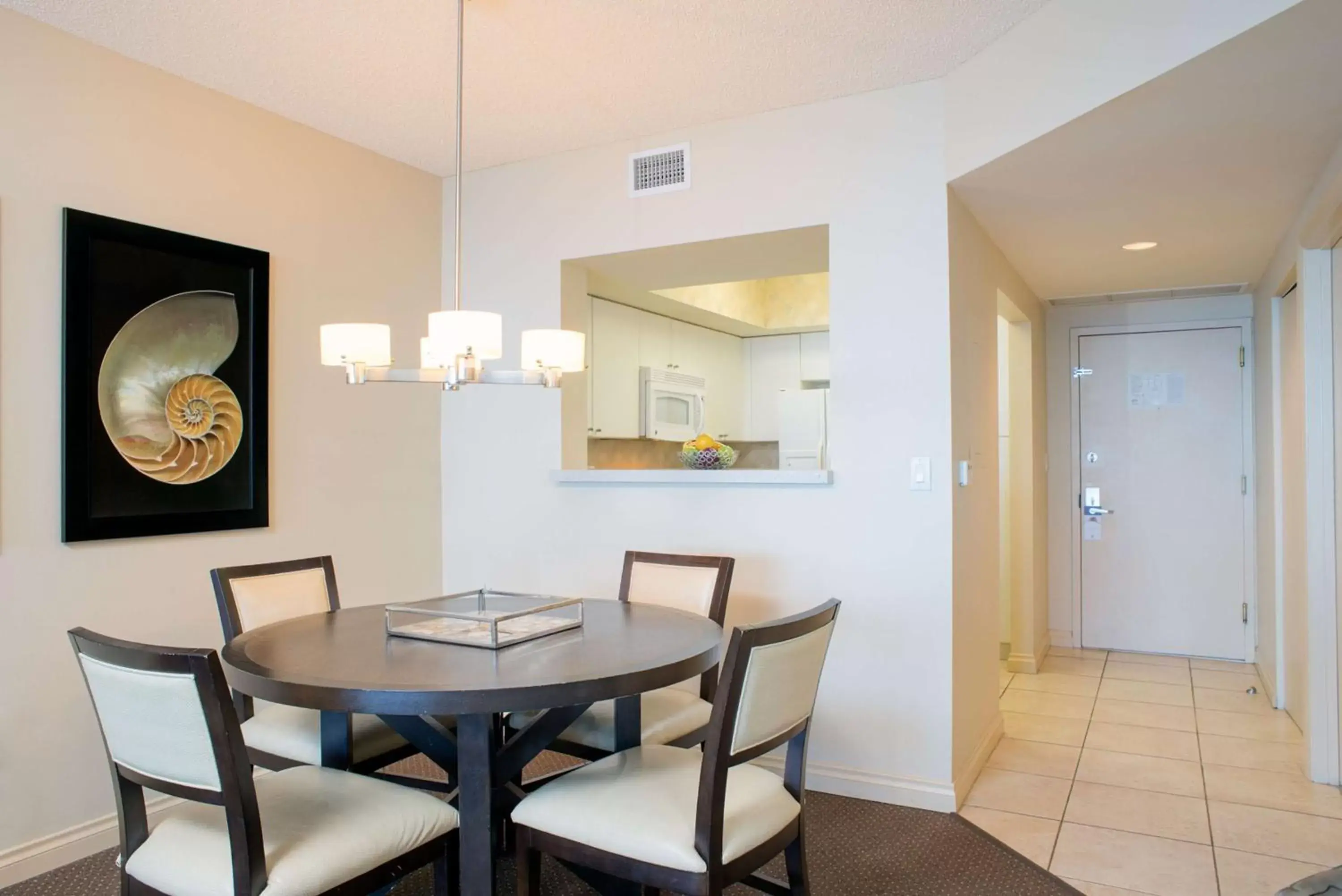 Living room, Dining Area in DoubleTree by Hilton Ocean Point Resort - North Miami Beach
