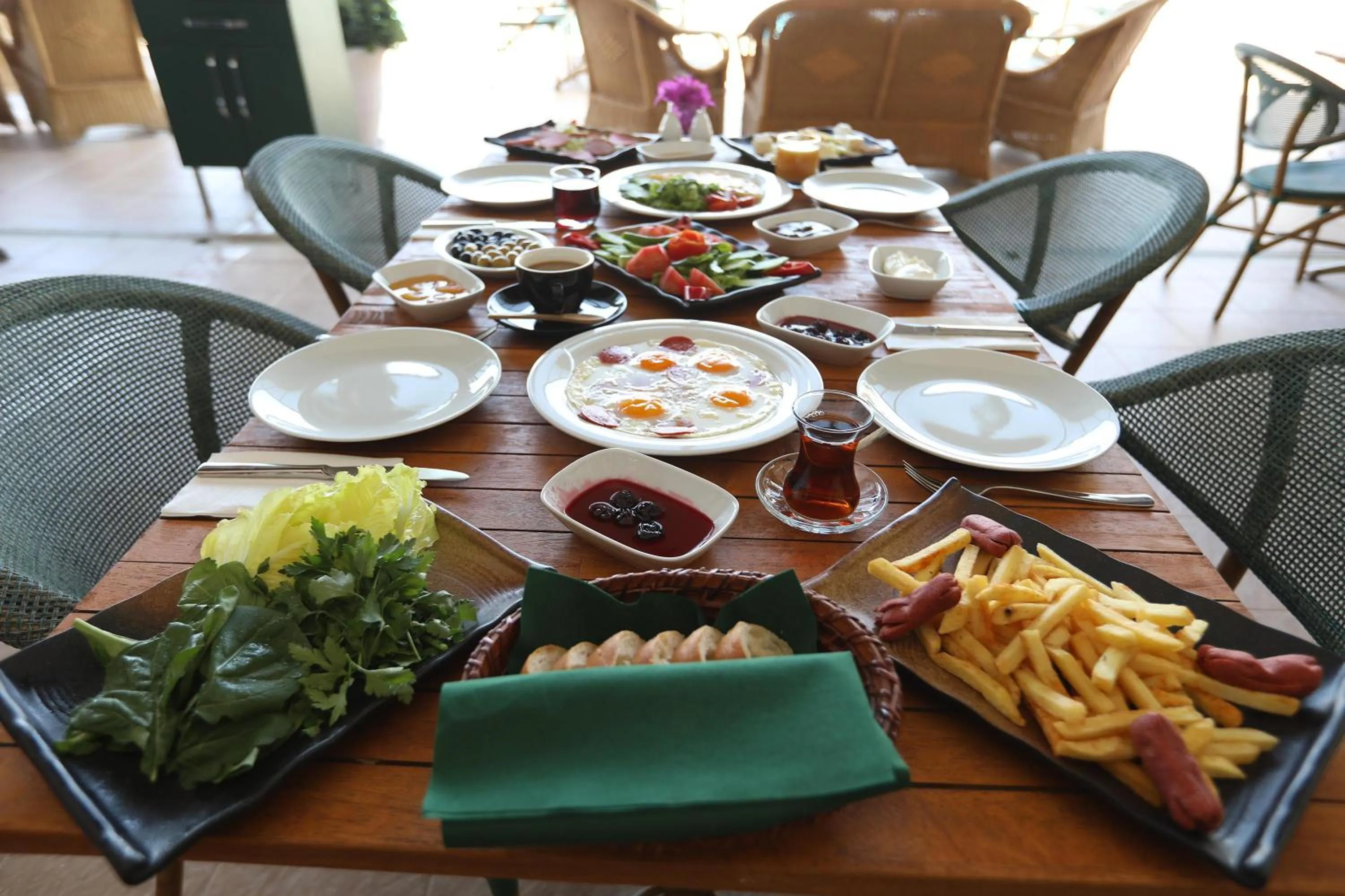 Restaurant/places to eat in Happy Hotel Kalkan