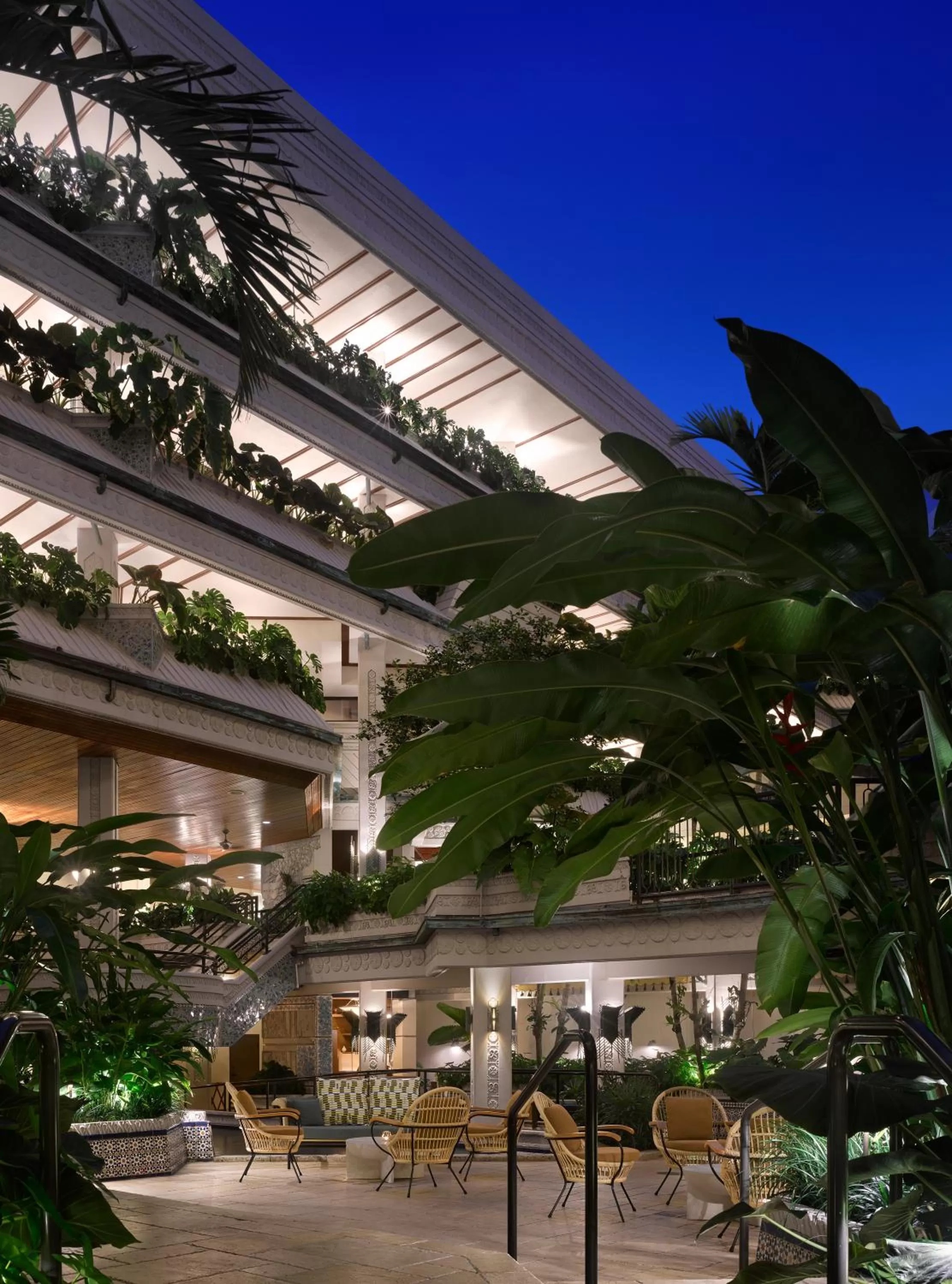 Inner courtyard view in Mayfair House Hotel & Garden