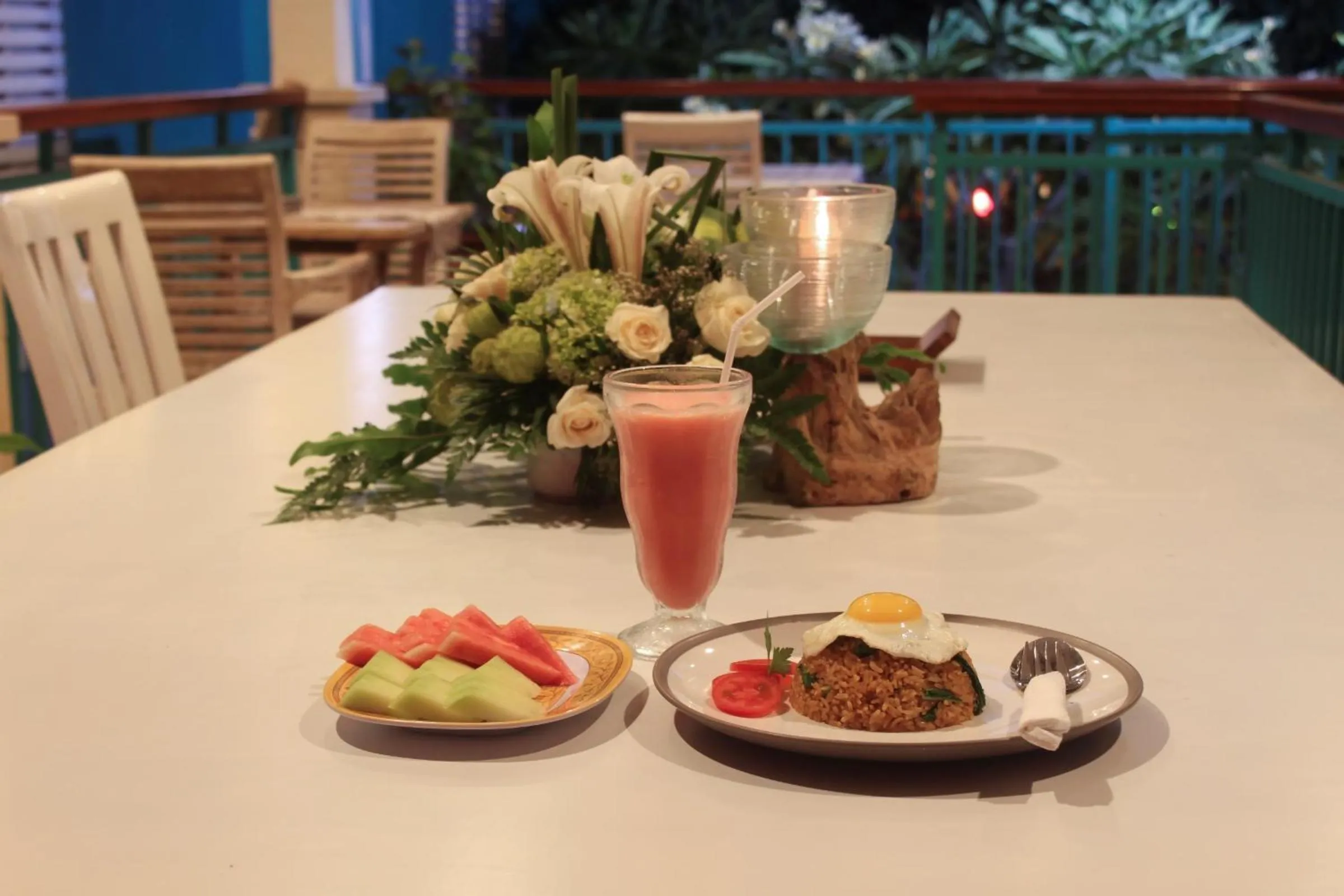 Food close-up in The Green Zhurga Suite Seminyak