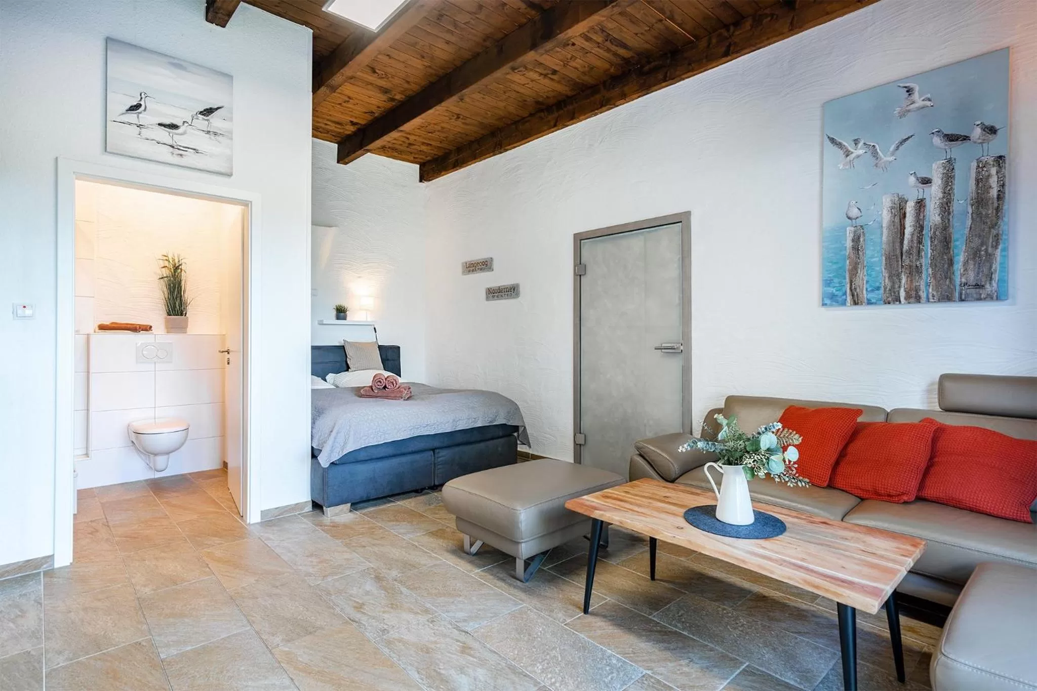 Bed in Villa Moorstern am Badesee Tannenhausen