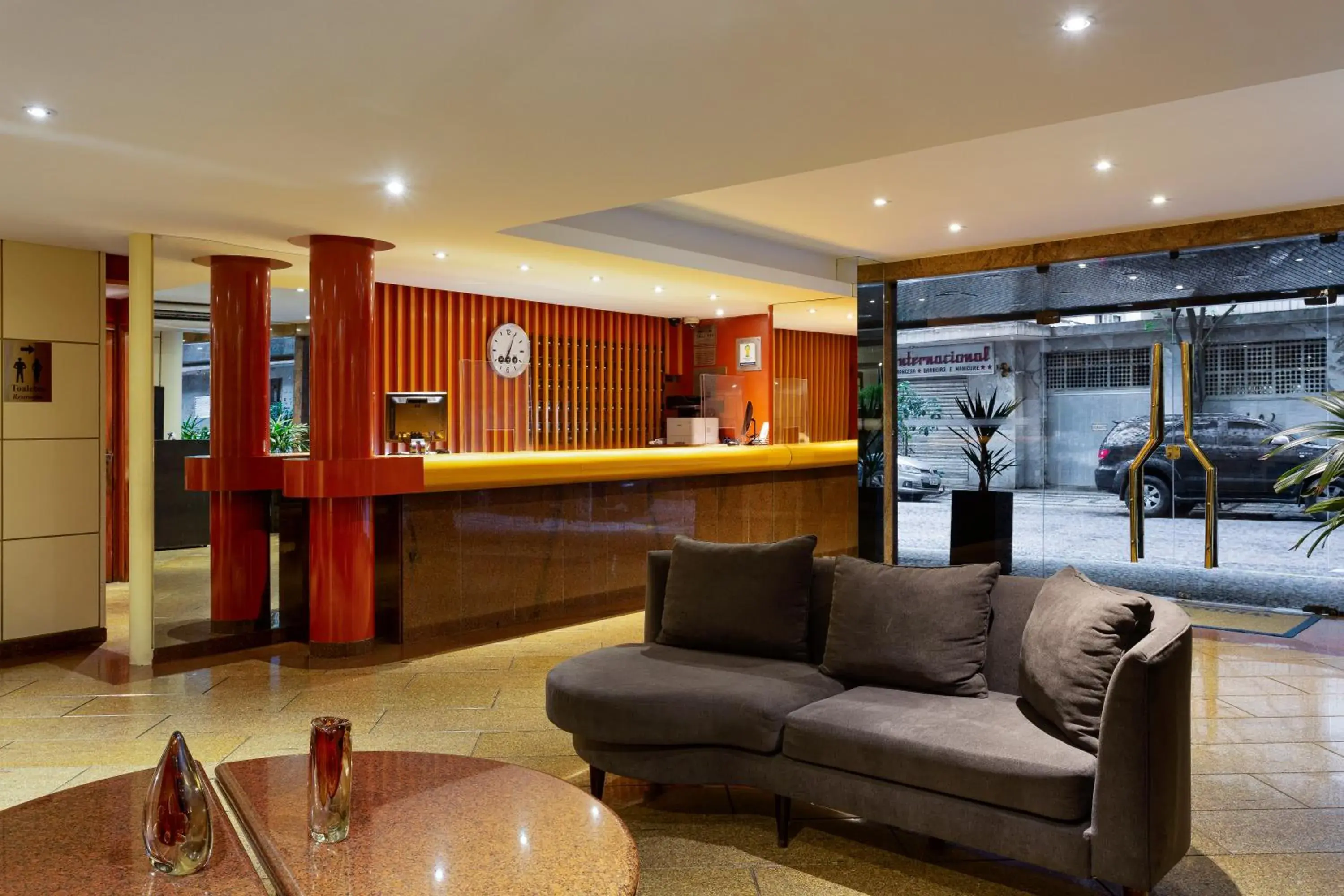 Lobby or reception in Windsor Palace Copacabana Lobby or reception in Windsor Palace Copacabana