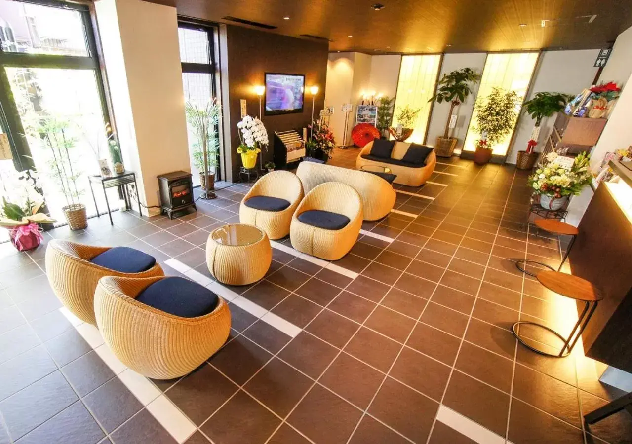 Lobby or reception, Lobby/Reception in HOTEL LiVEMAX Kanazawa Ekimae