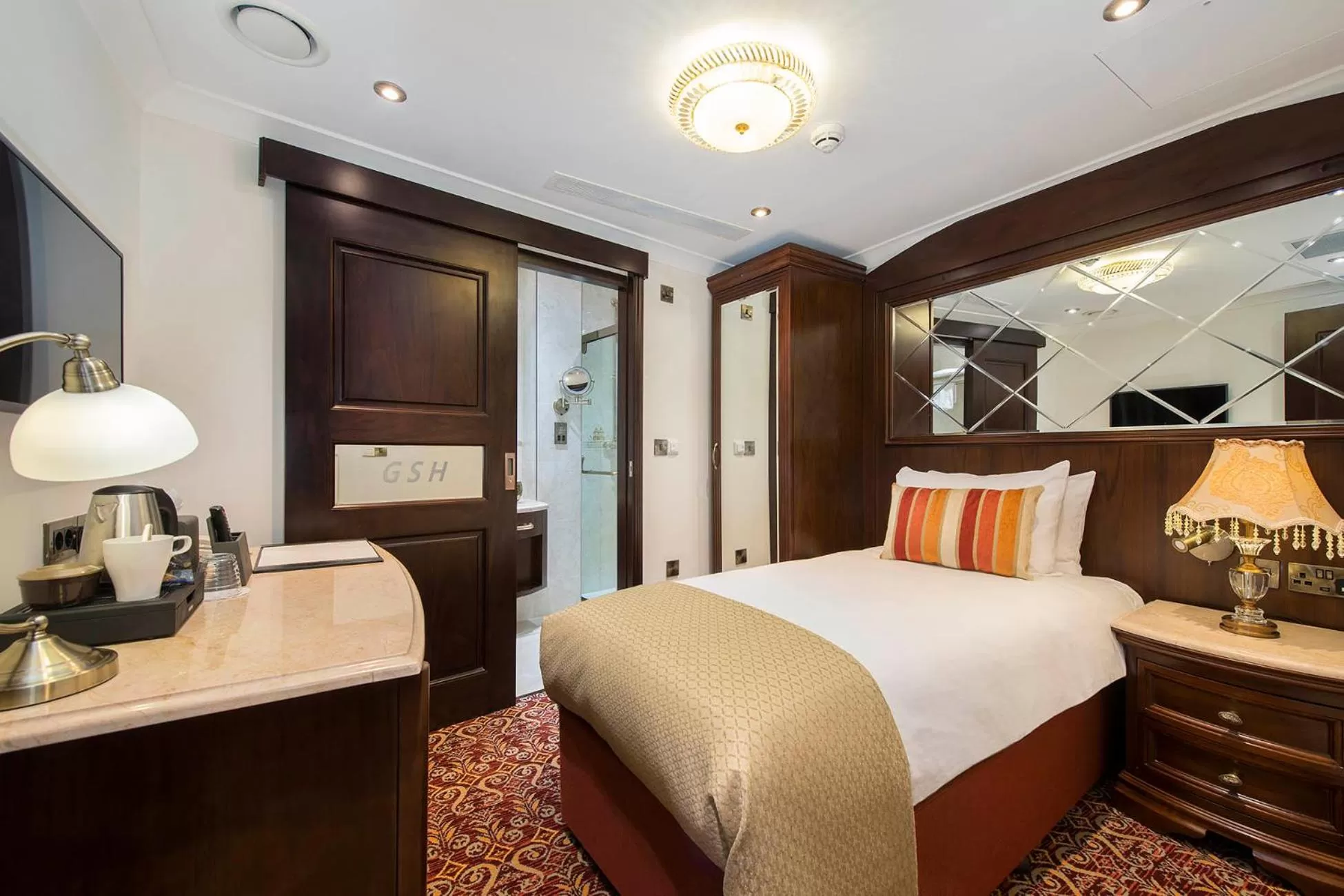 Bed in The George Street Hotel