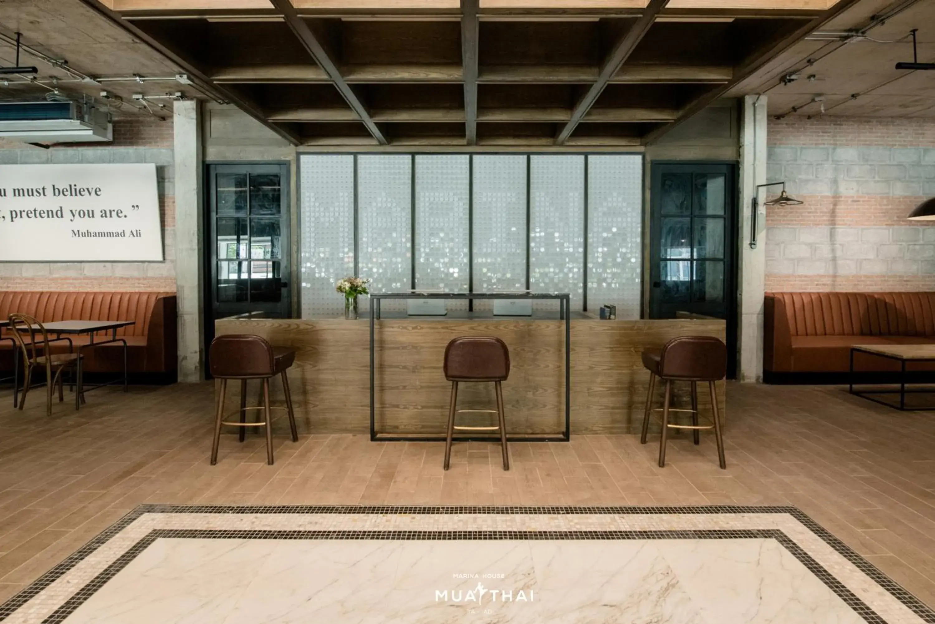 Lobby or reception in Marina House MUAYTHAI Ta-iad Phuket Lobby or reception in Marina House MUAYTHAI Ta-iad Phuket