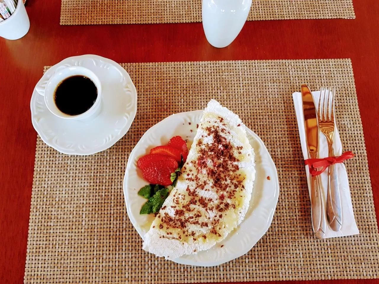 Restaurant/places to eat in Pousada Santa Thereza