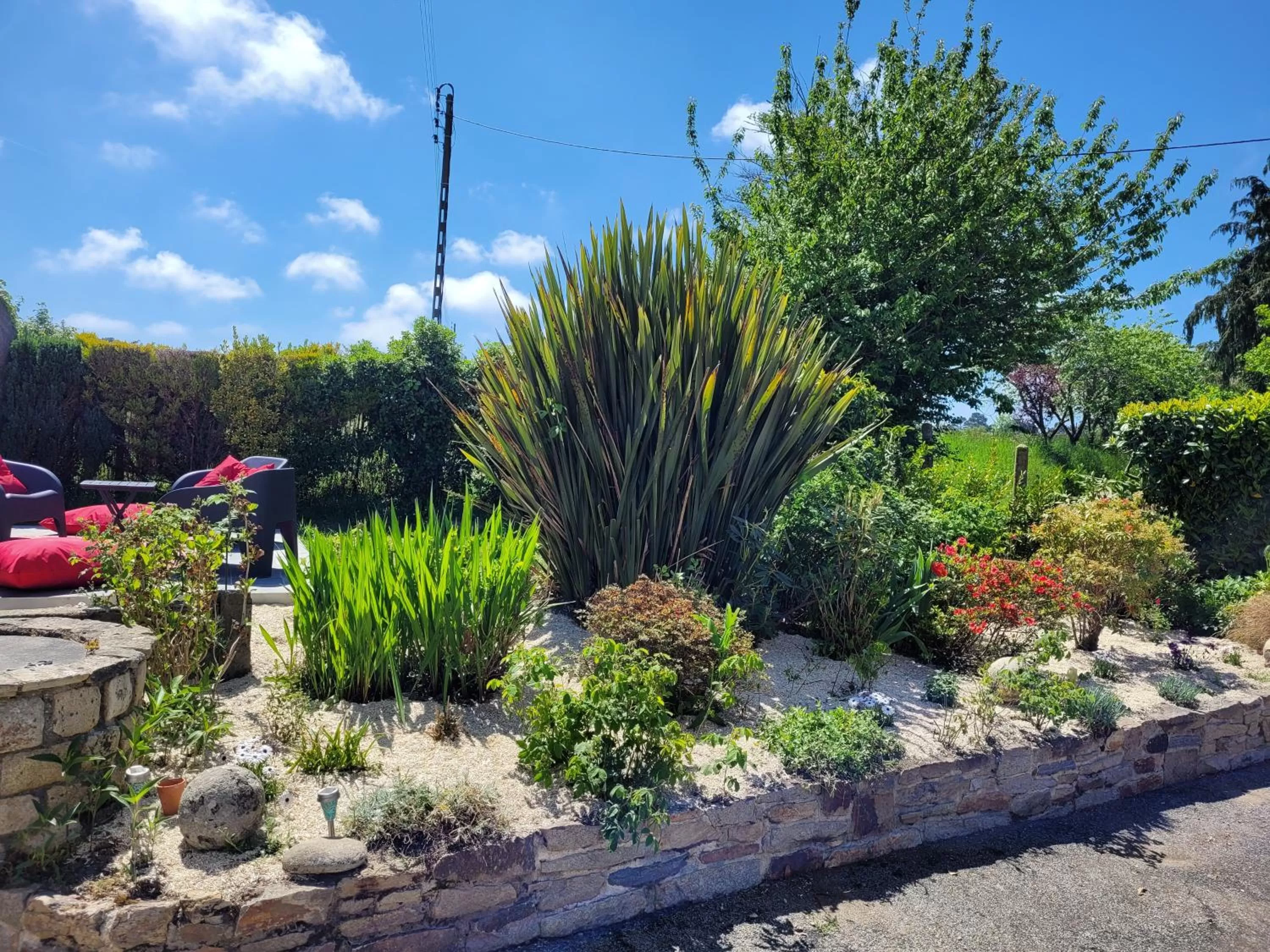Balcony/Terrace, Garden in La Maison Keribin