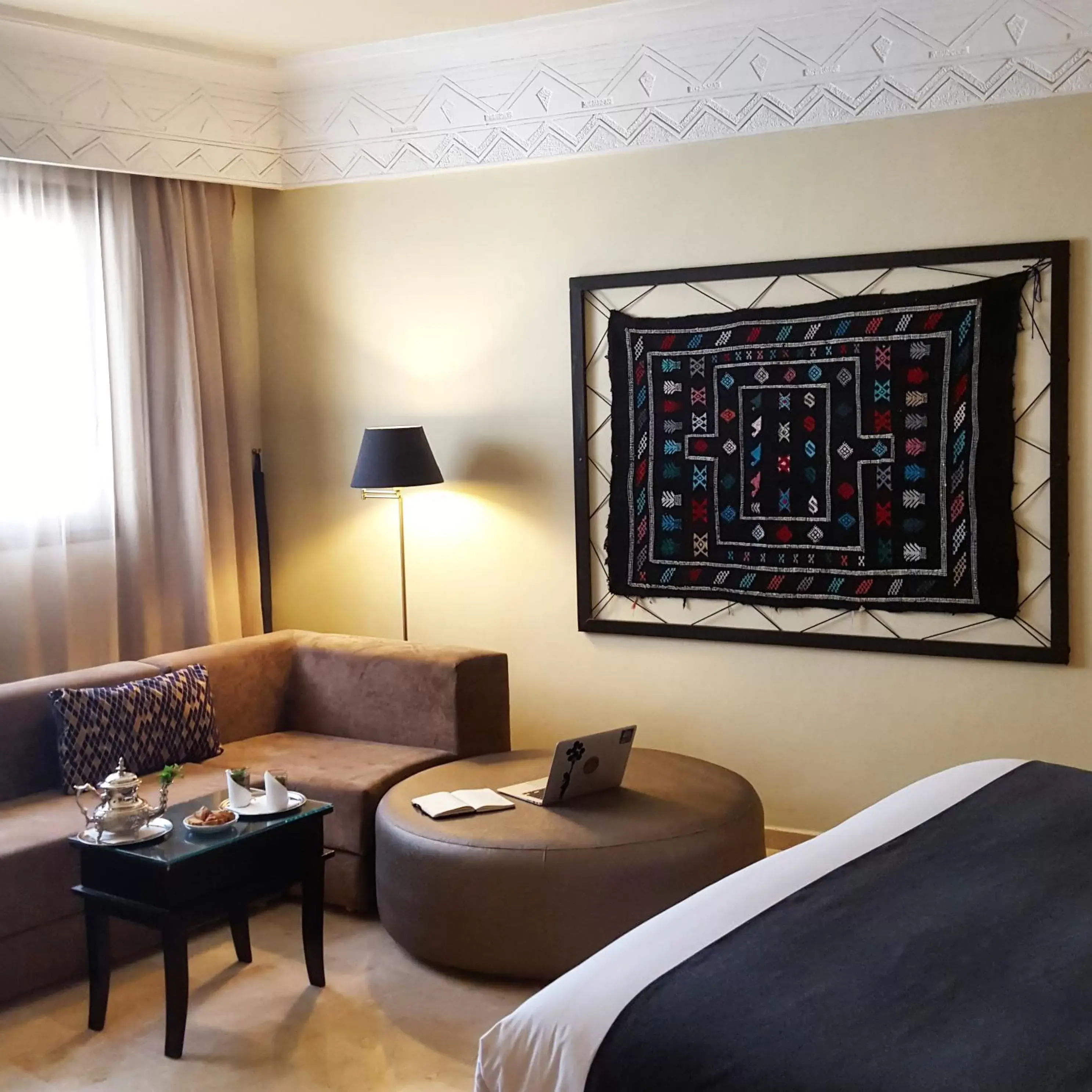 Bed, Seating Area in Diwan Casablanca Hotel & Spa