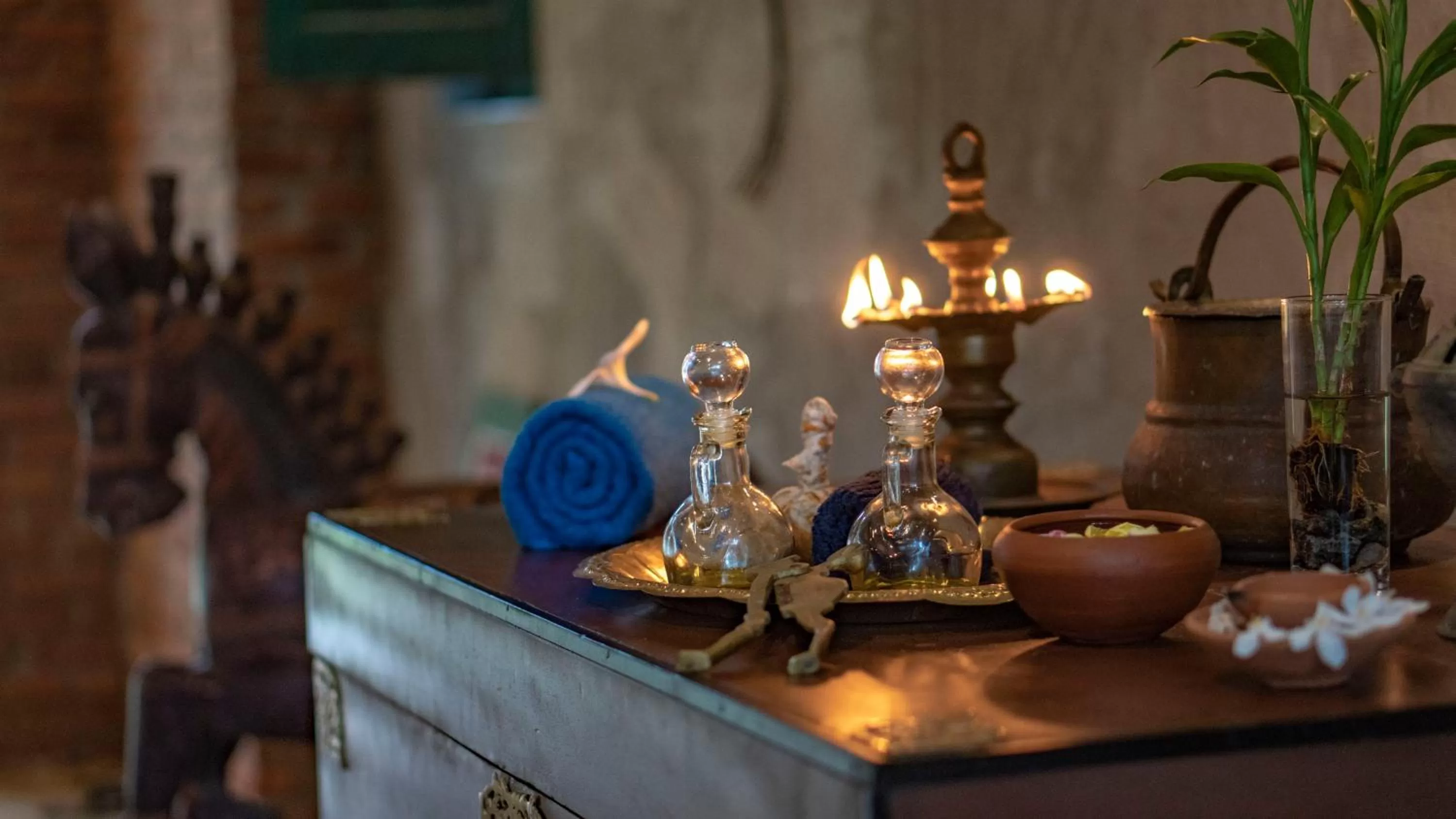 Decorative detail in Ayur Ayur Resort & Ayurveda Retreat