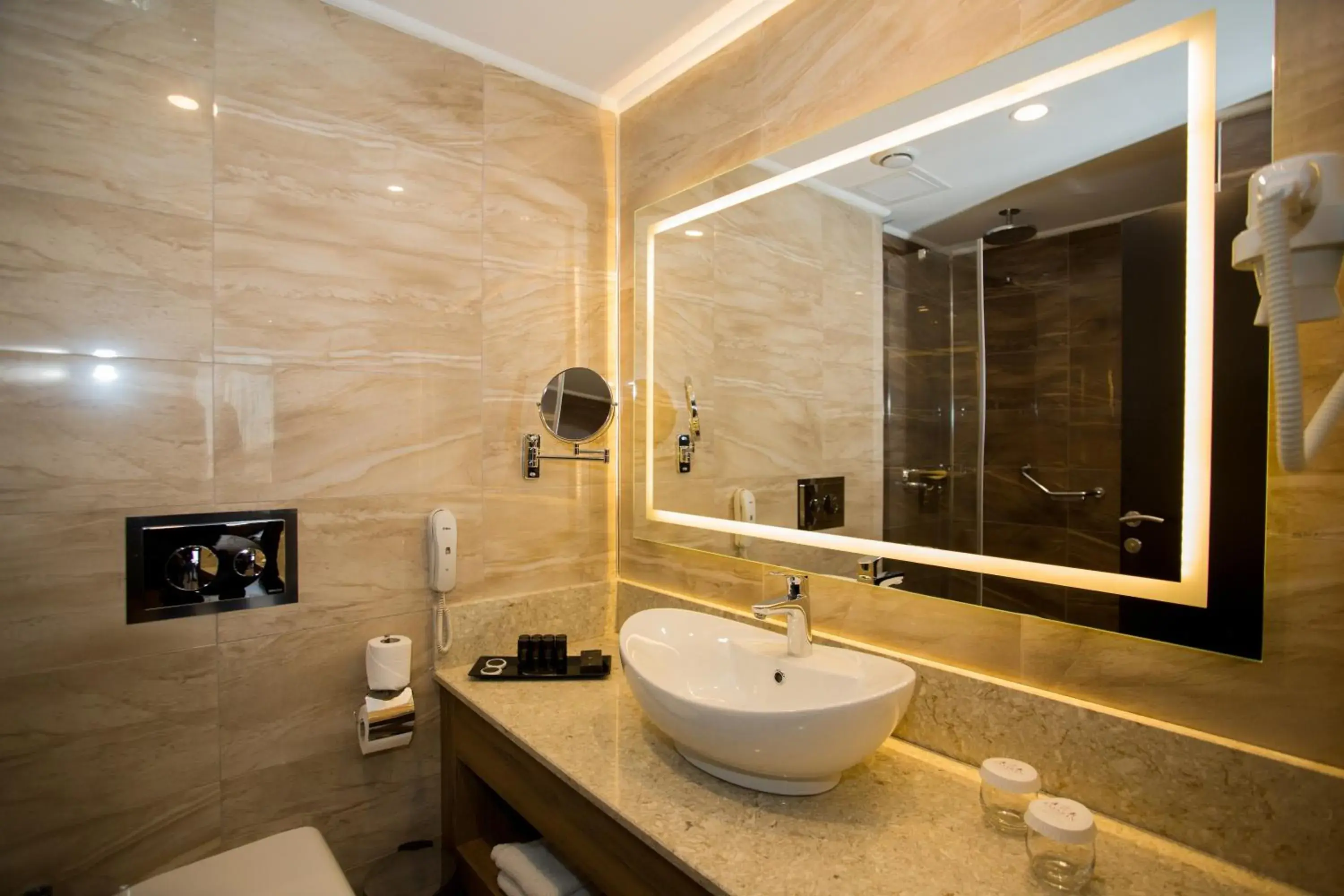 Bathroom in Sky Business Hotel & Spa