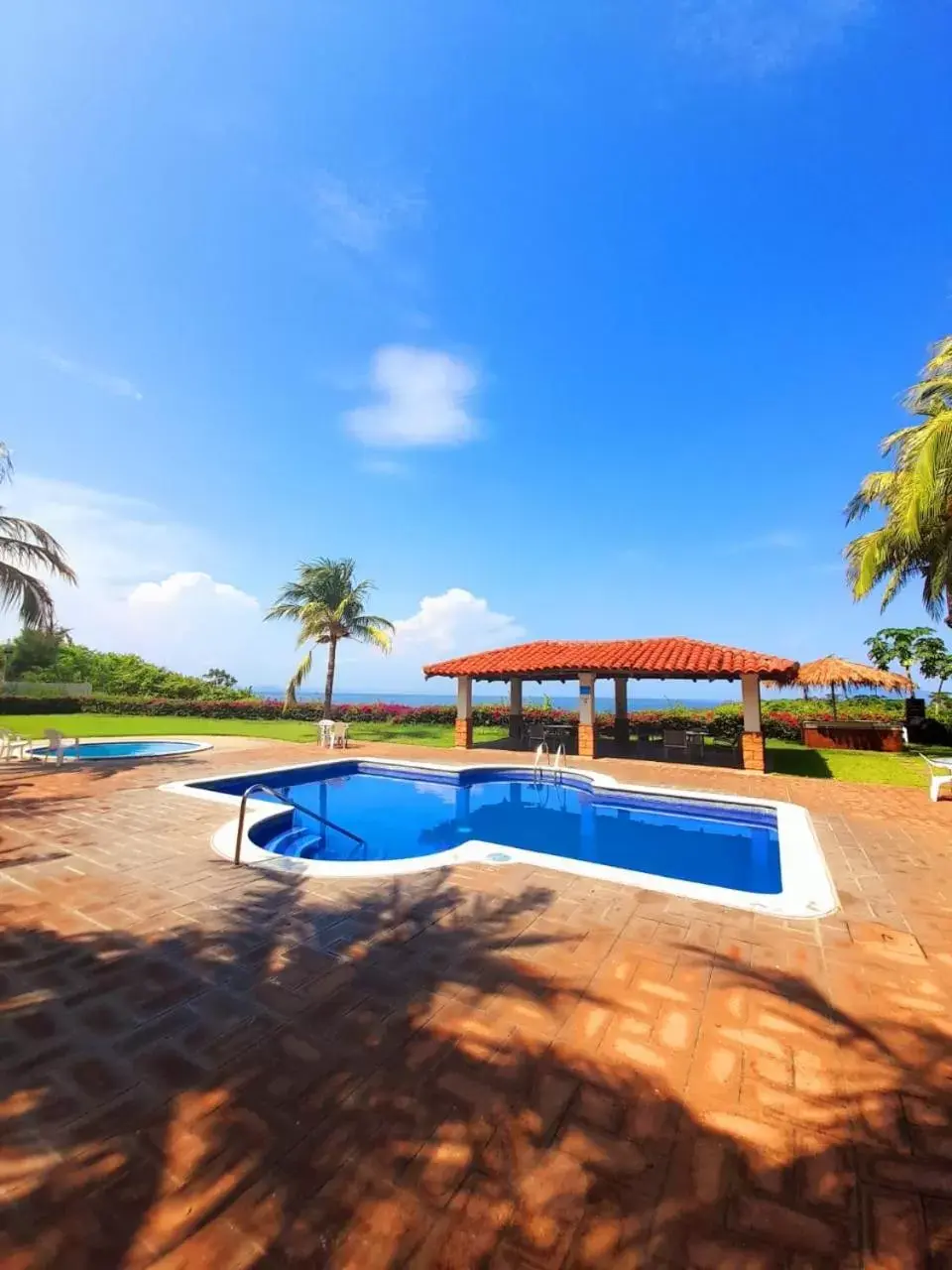 Pool view in Comfort Inn Real La Union Pool view in Comfort Inn Real La Union
