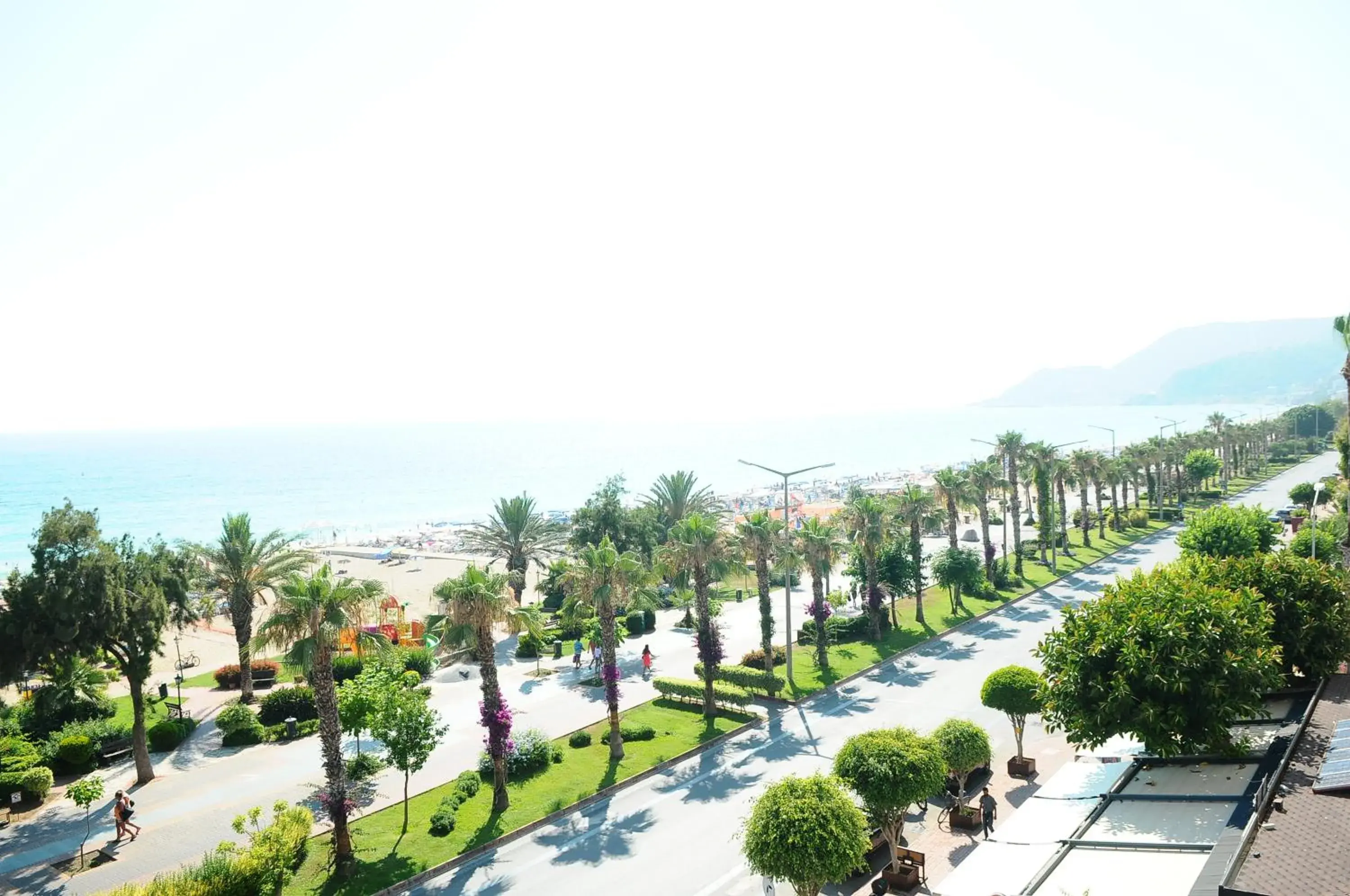 Sea view in Kleopatra Beach Yildiz Hotel