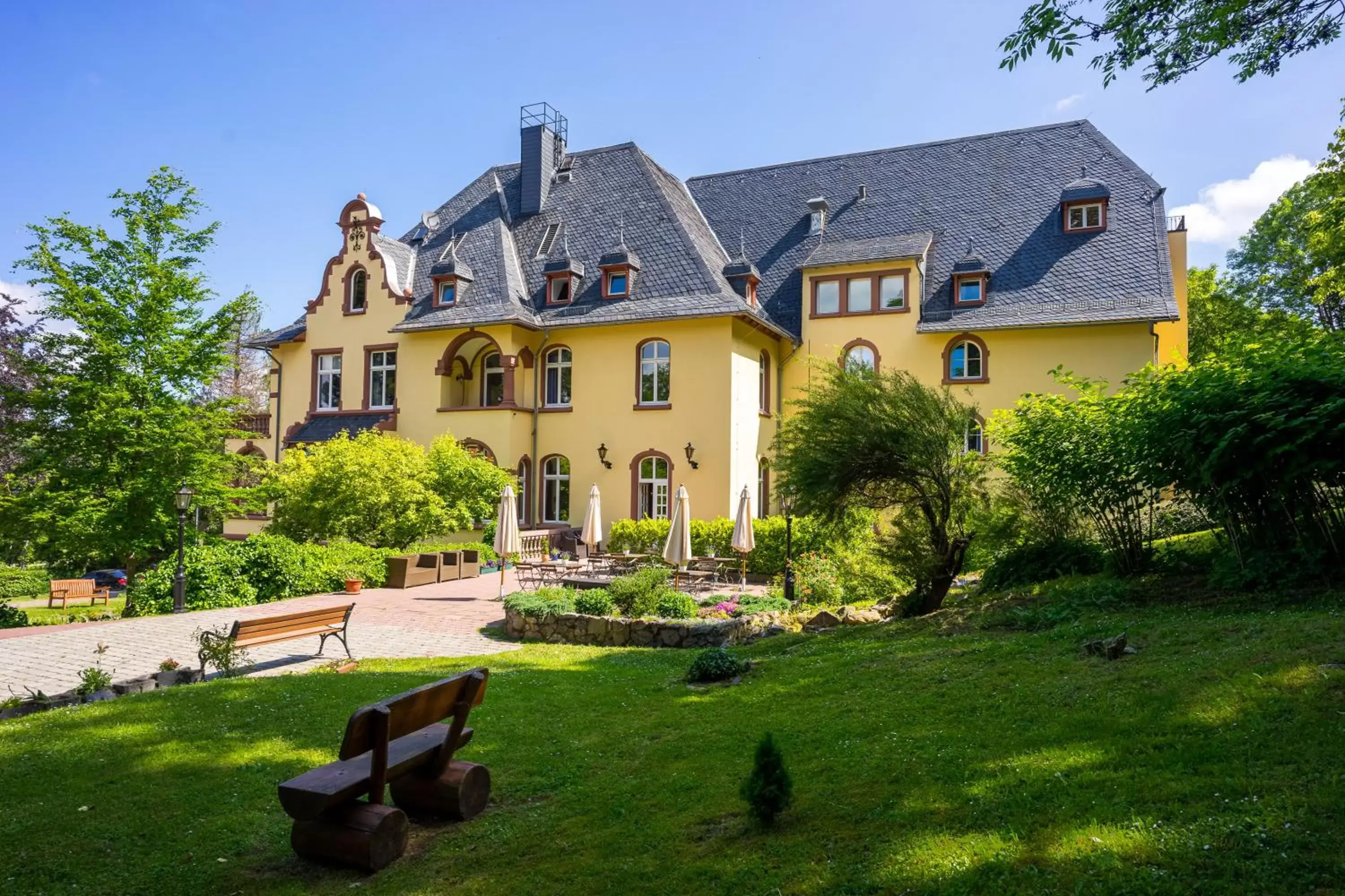 Property Building in Hotel Erbprinzenpalais