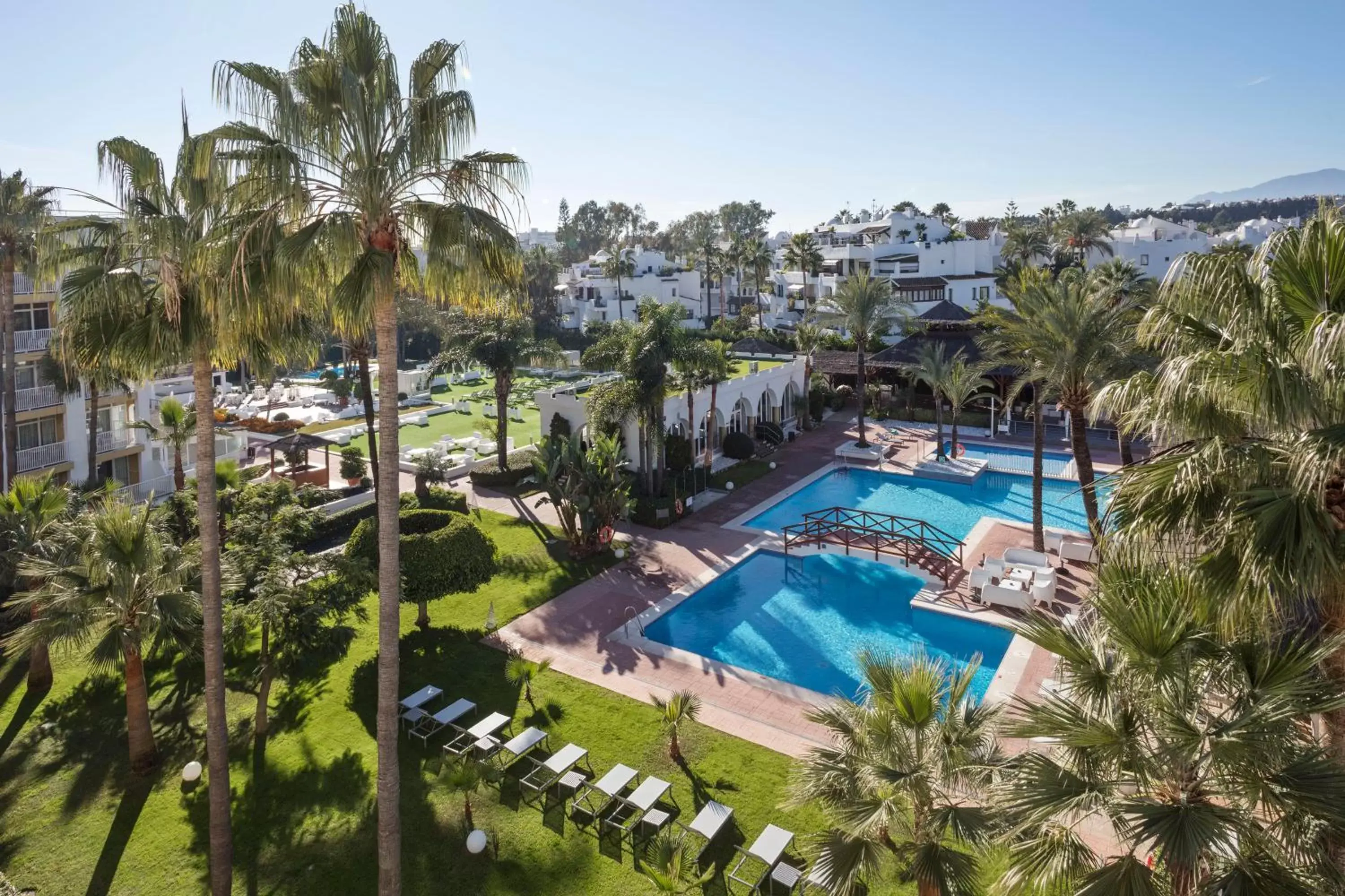 Garden, Pool View in Melia Marbella Banús