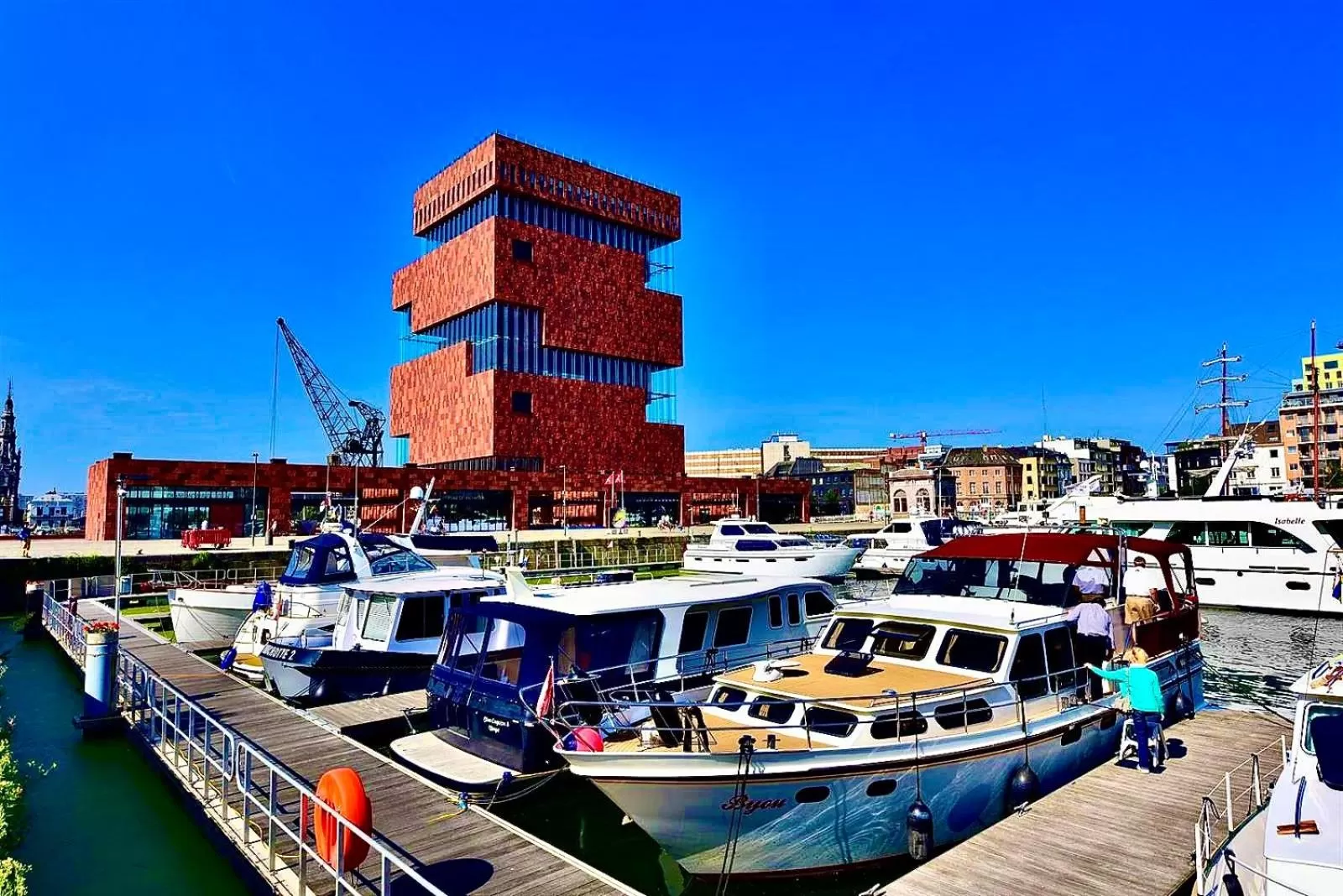 Location in U Eat & Sleep Antwerp