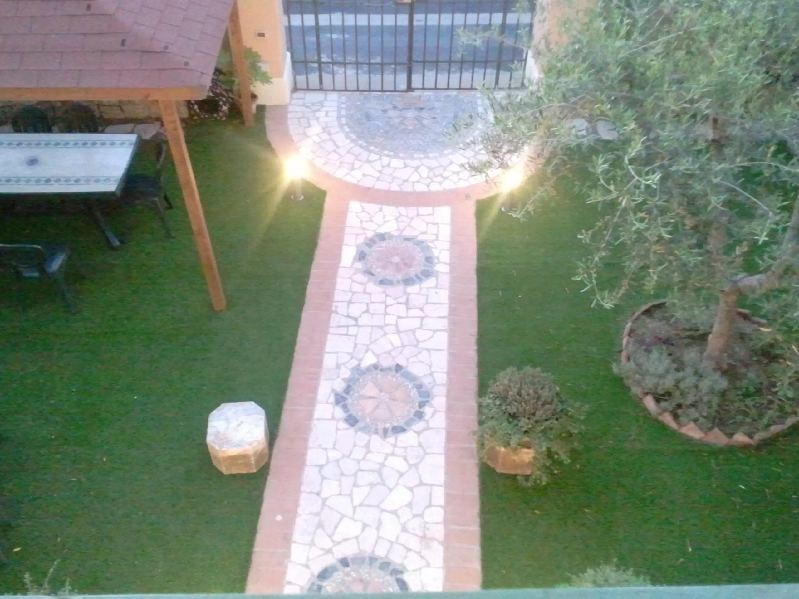 Garden in B&B Cribò