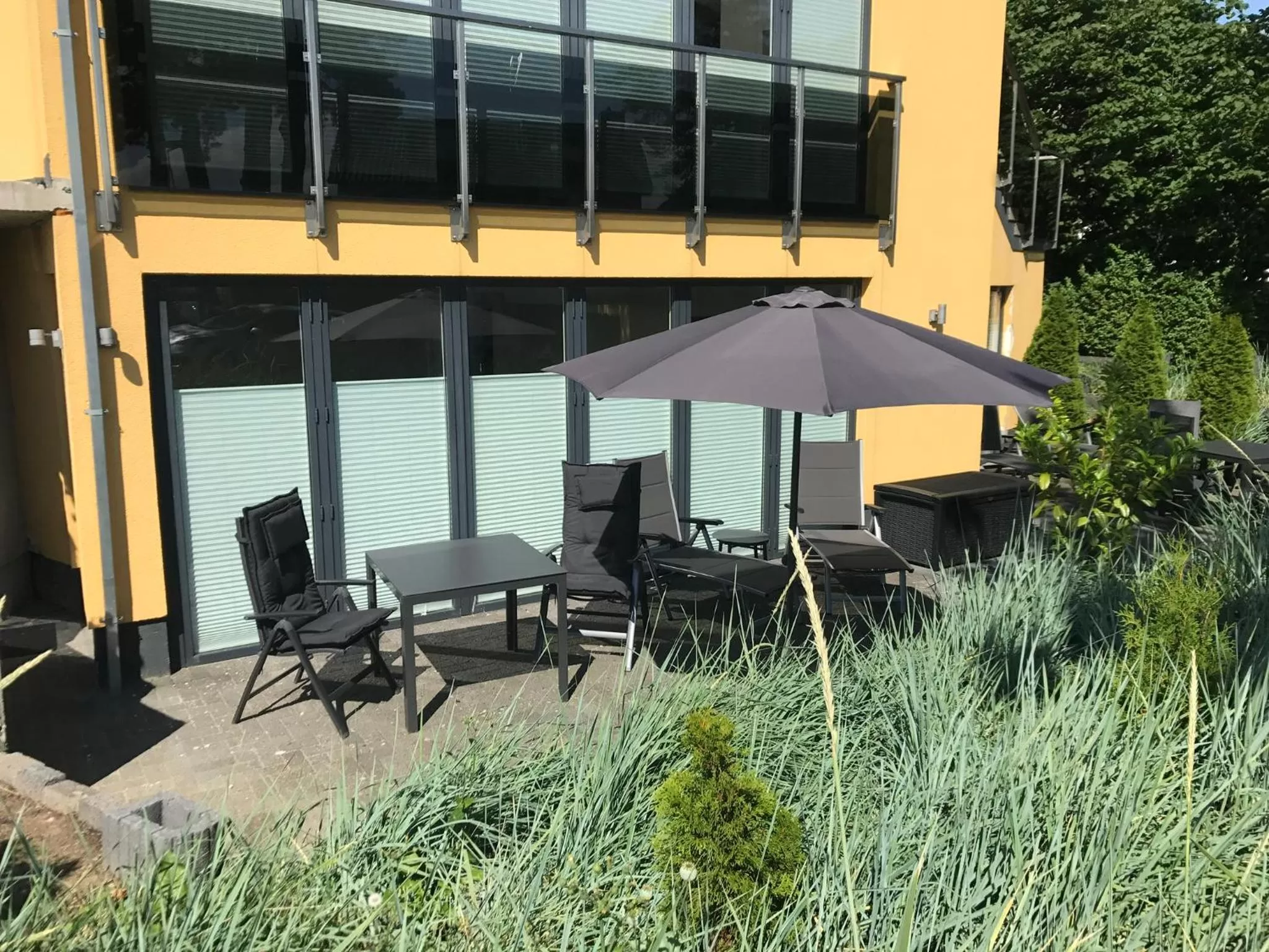 Patio in Seaside-Strandhotel