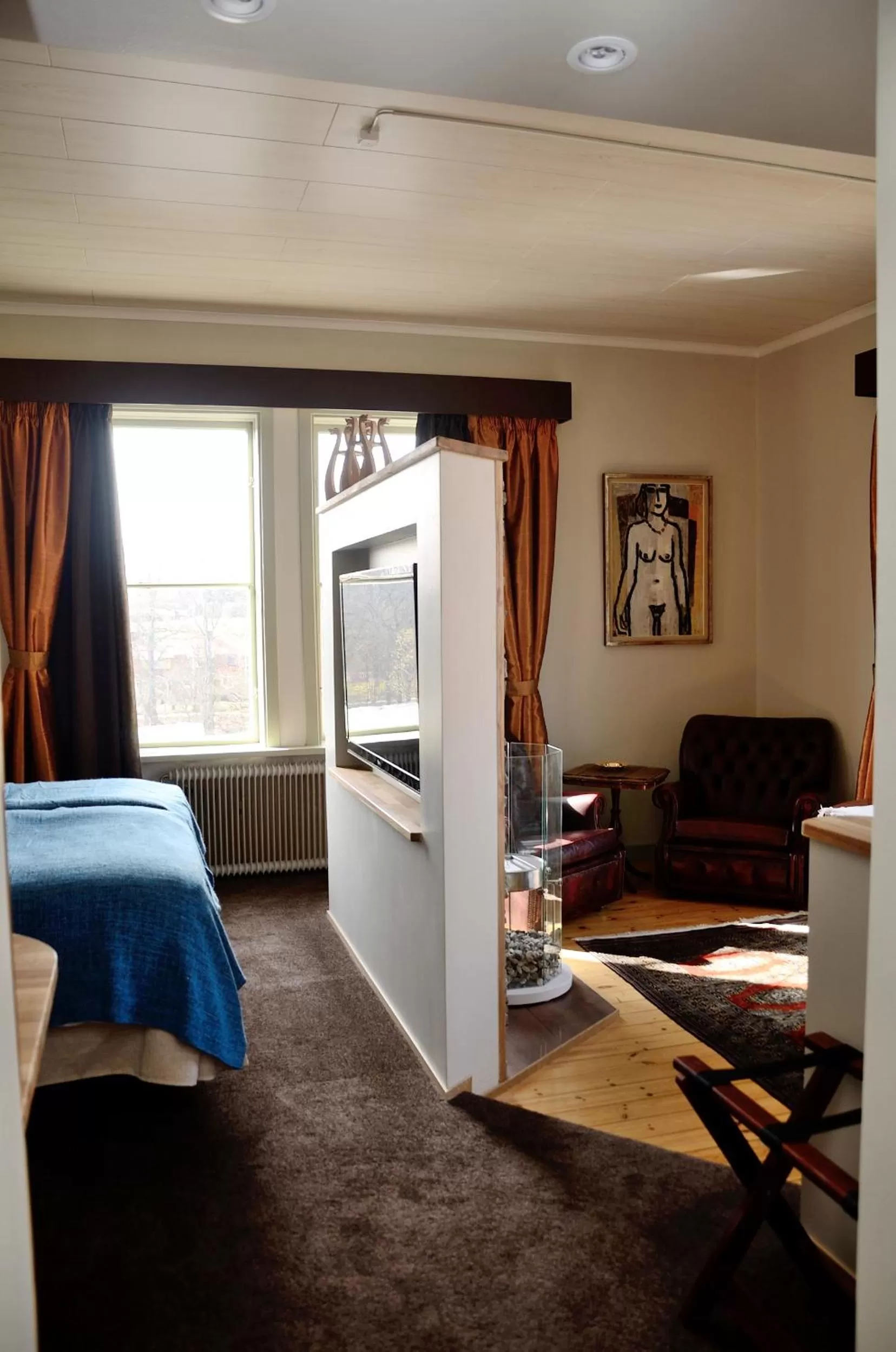 Living room in Skultuna Hotell & Konferens